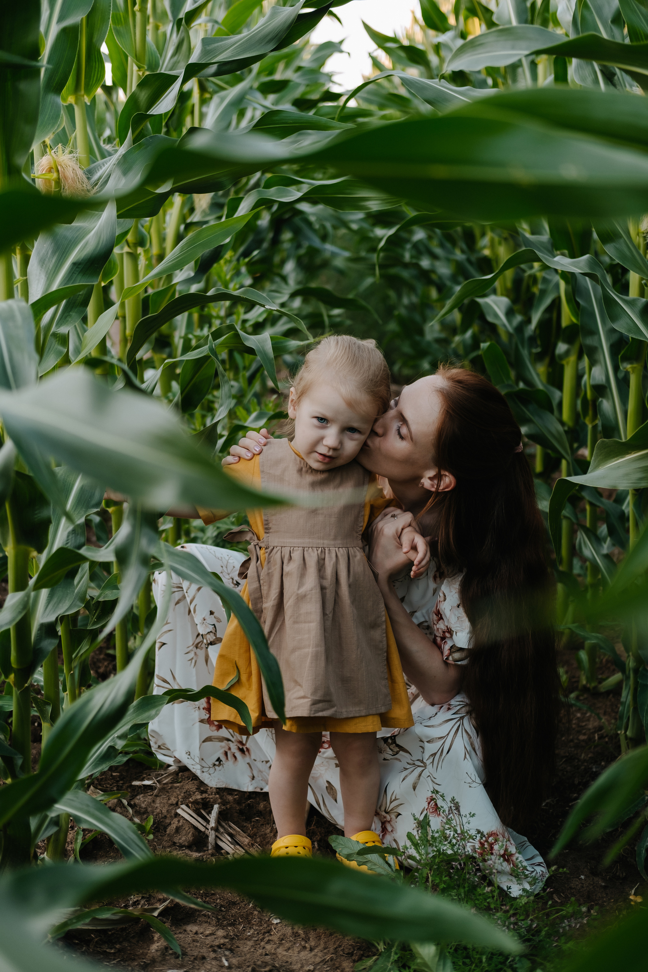 Прогулка в кукурузе. Фотограф Москва, Смоленск