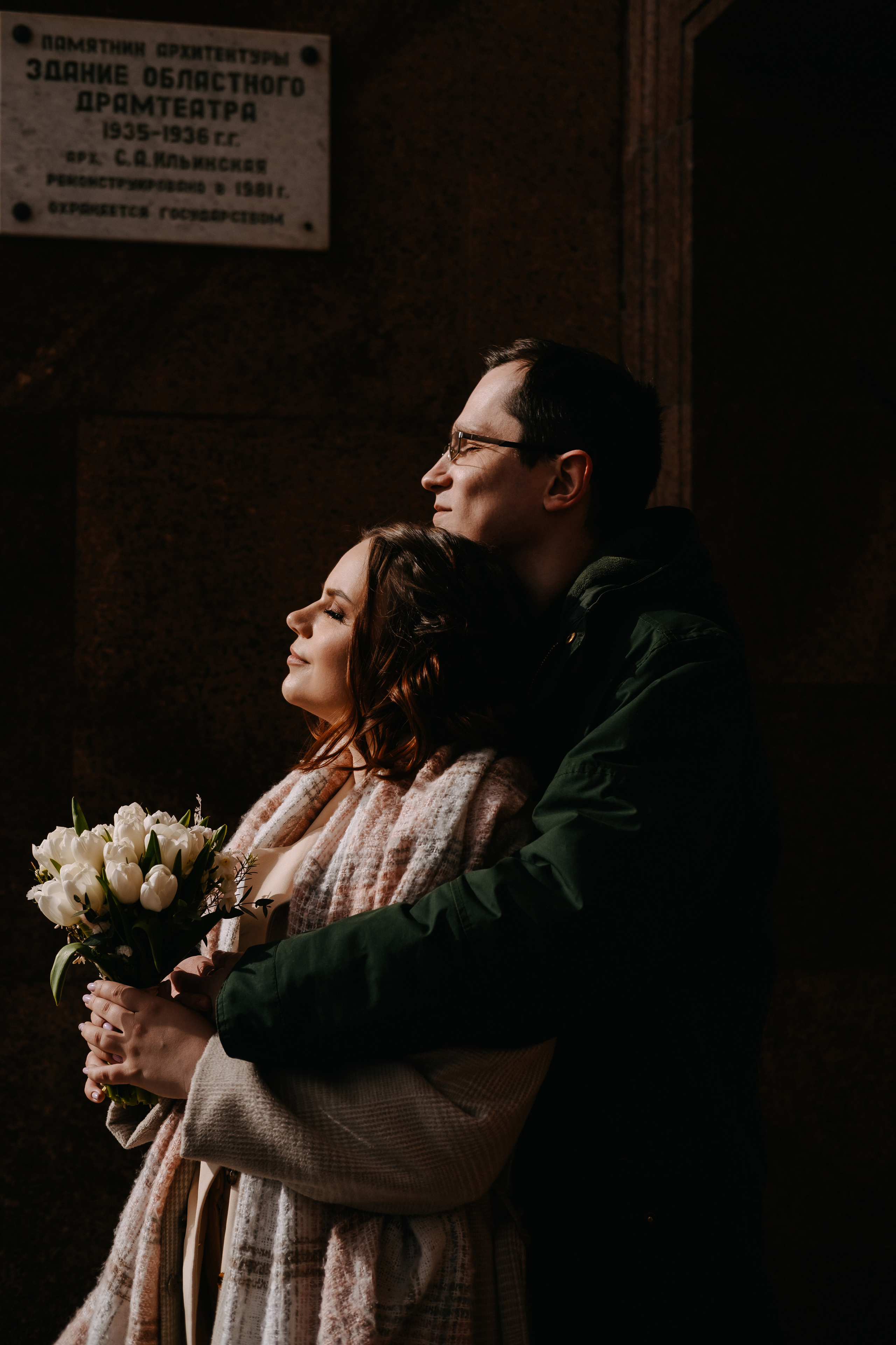 Морозная любовь Андрея и Екатерины. Фотограф Москва, Смоленск