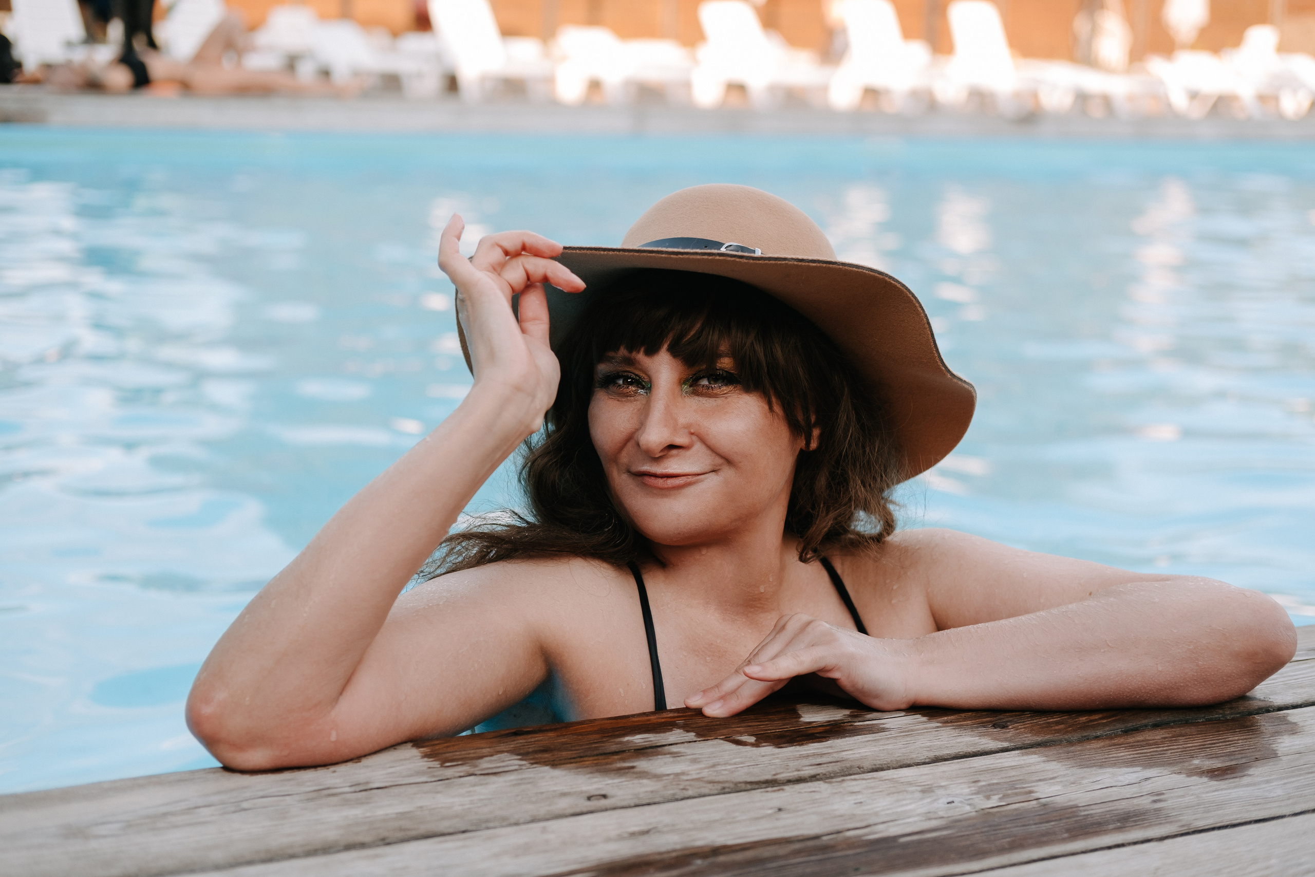 Танцы у бассейна. Фотограф Москва, Смоленск