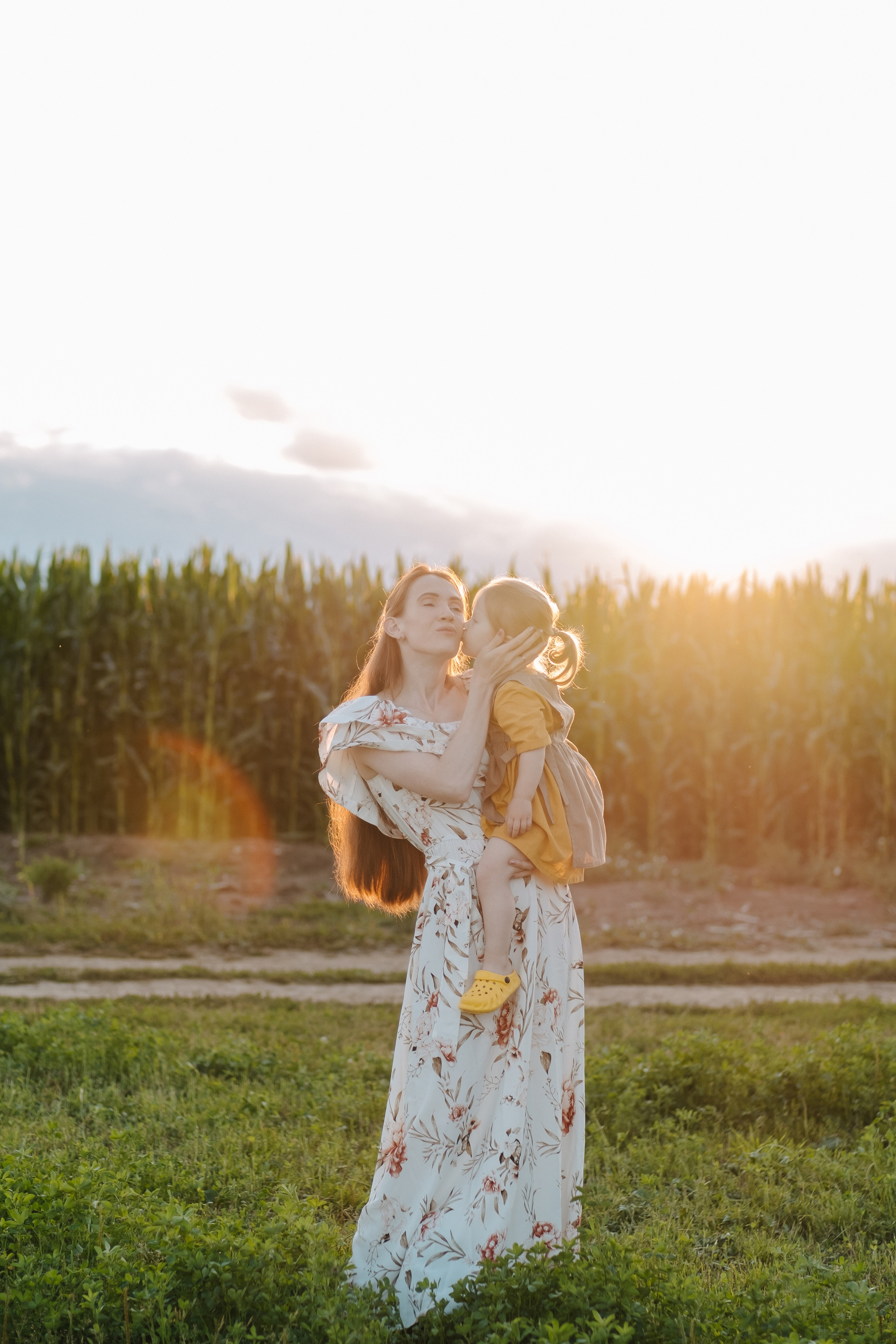 Прогулка в кукурузе. Фотограф Москва, Смоленск