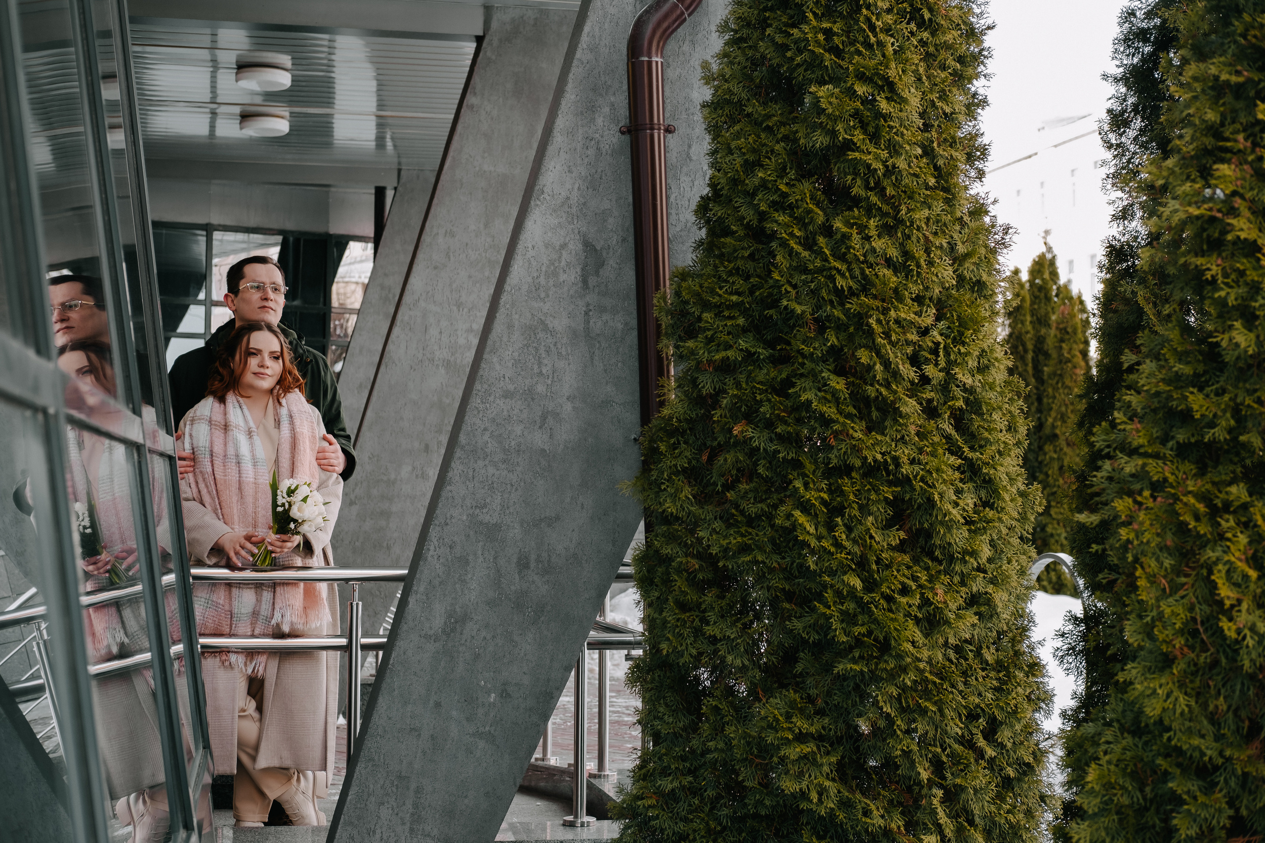 Морозная любовь Андрея и Екатерины. Фотограф Москва, Смоленск