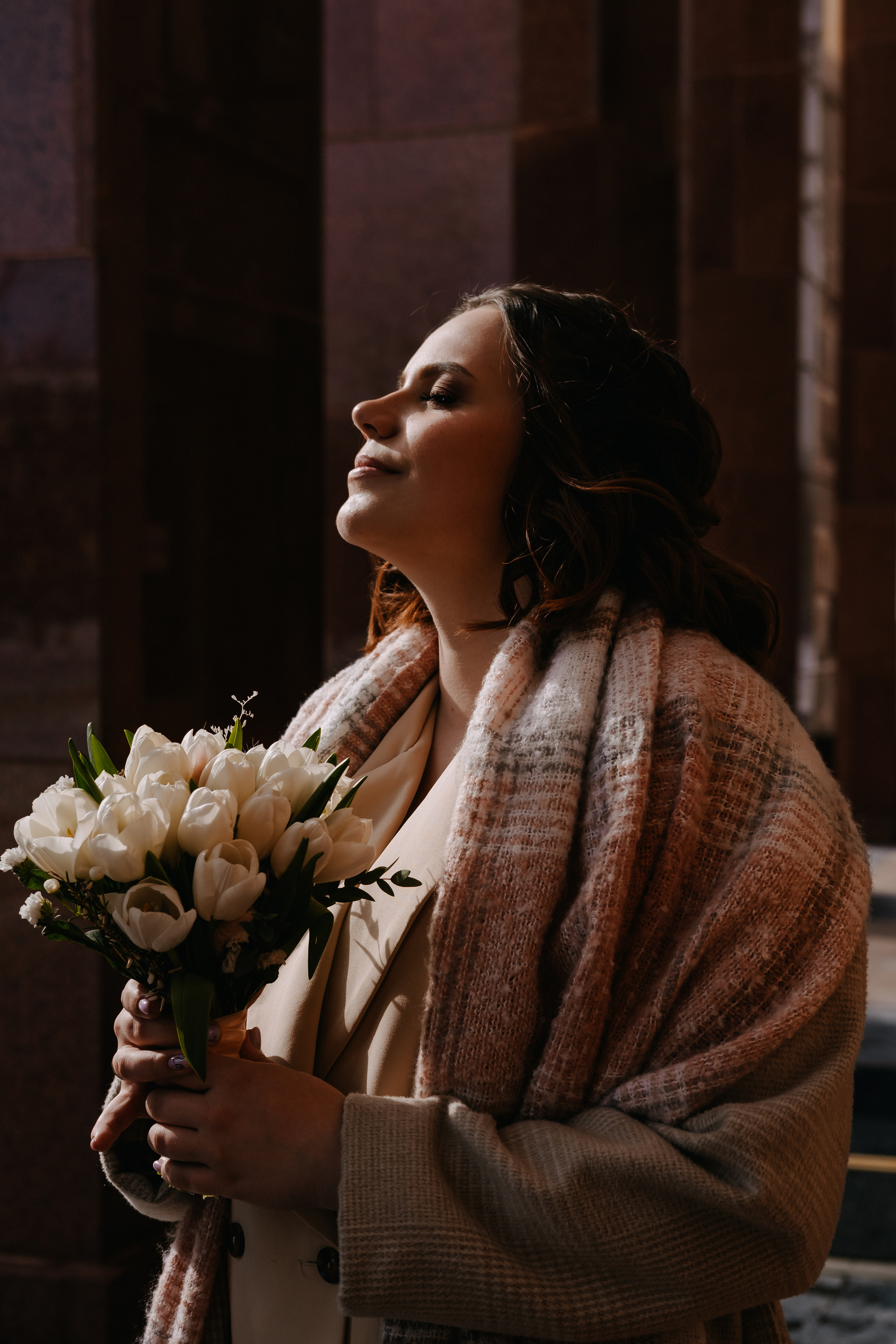 Морозная любовь Андрея и Екатерины. Фотограф Москва, Смоленск