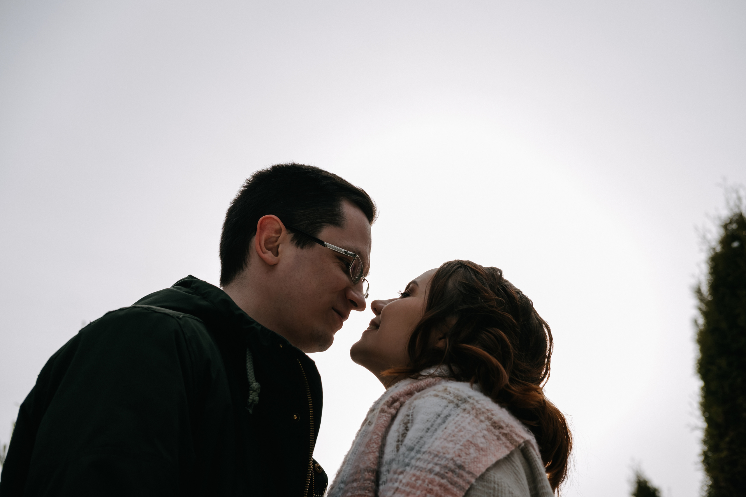 Морозная любовь Андрея и Екатерины. Фотограф Москва, Смоленск