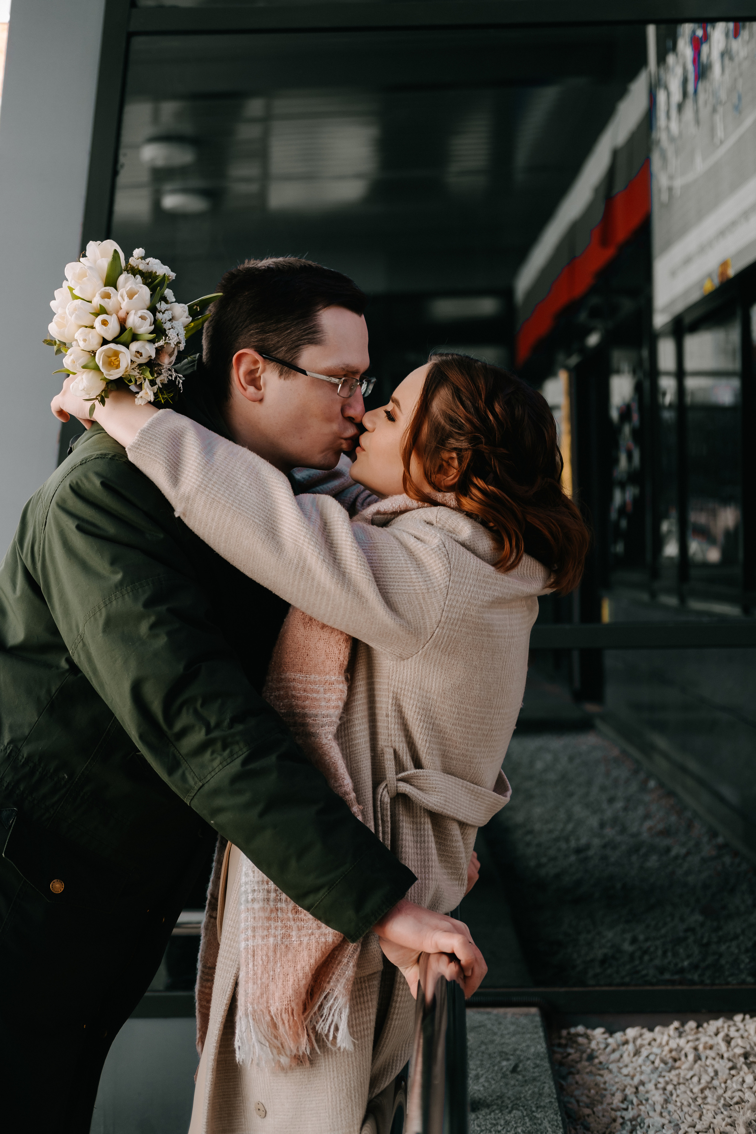 Морозная любовь Андрея и Екатерины. Фотограф Москва, Смоленск