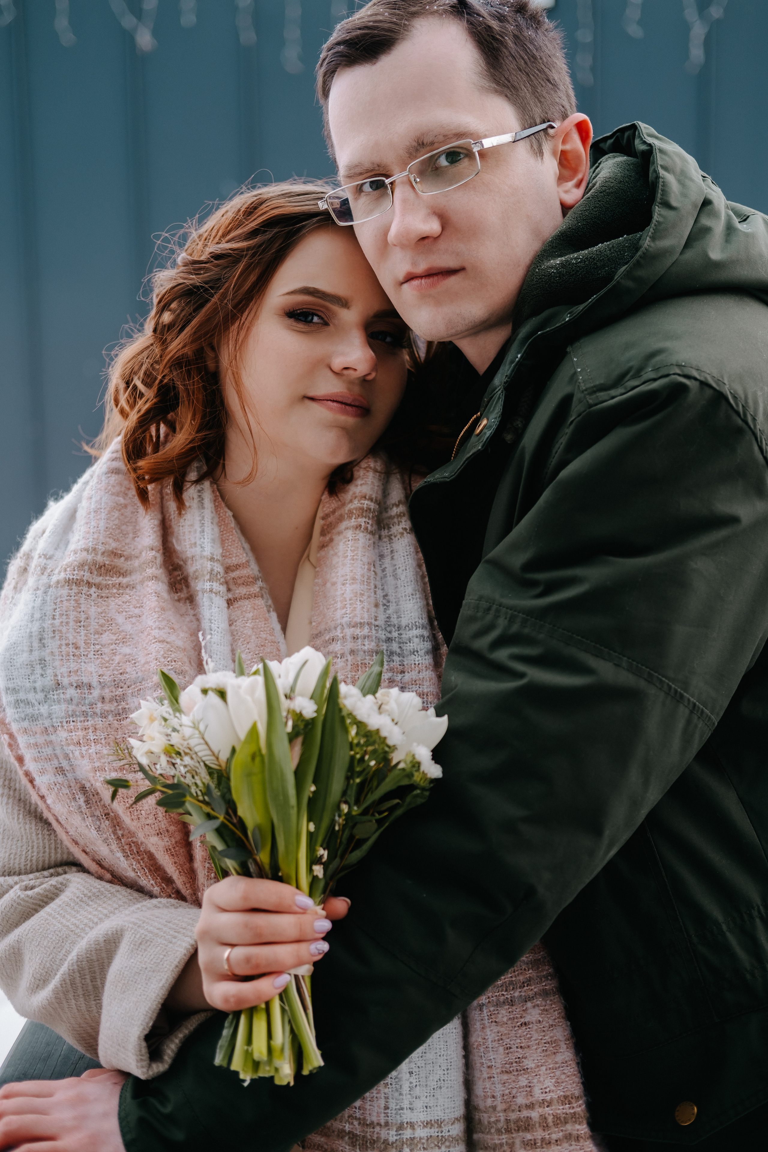 Морозная любовь Андрея и Екатерины. Фотограф Москва, Смоленск