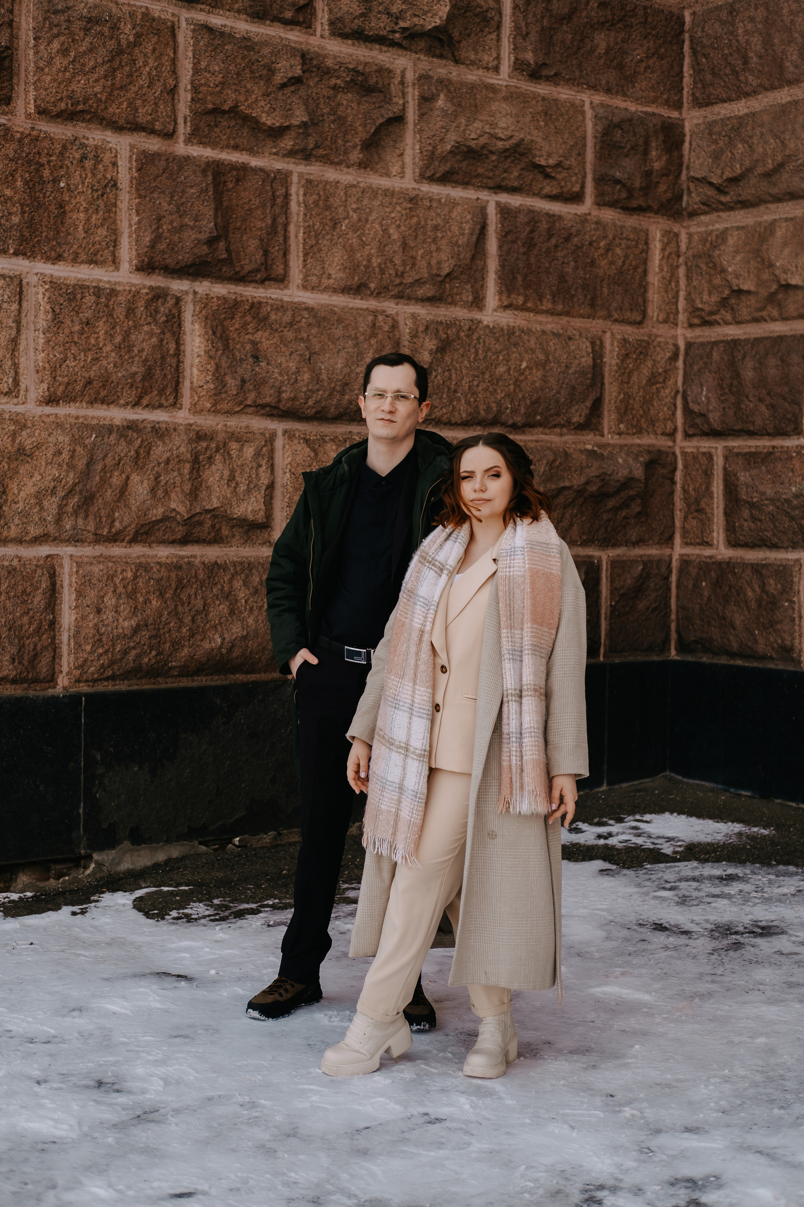 Морозная любовь Андрея и Екатерины. Фотограф Москва, Смоленск