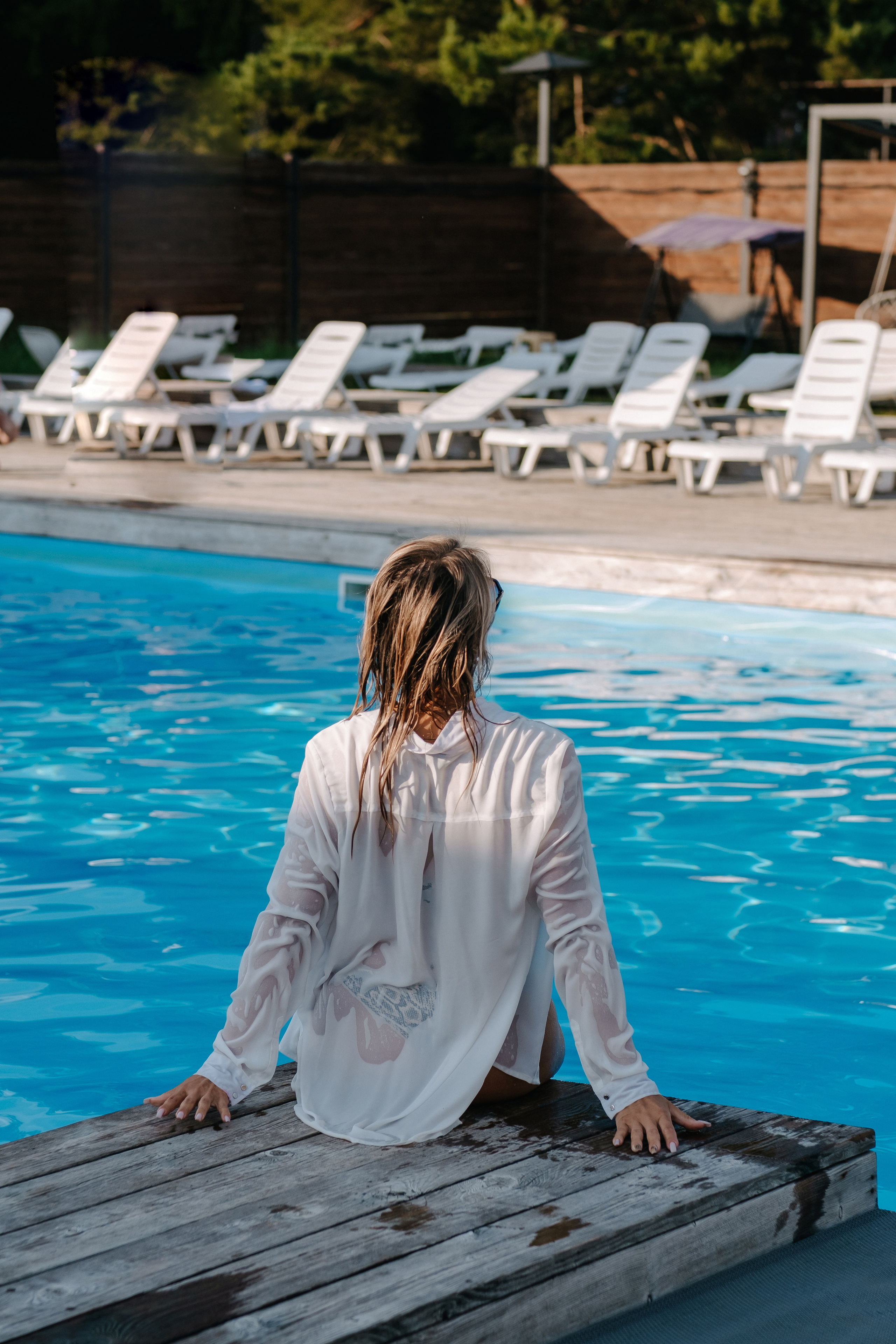 Танцы у бассейна. Фотограф Москва, Смоленск