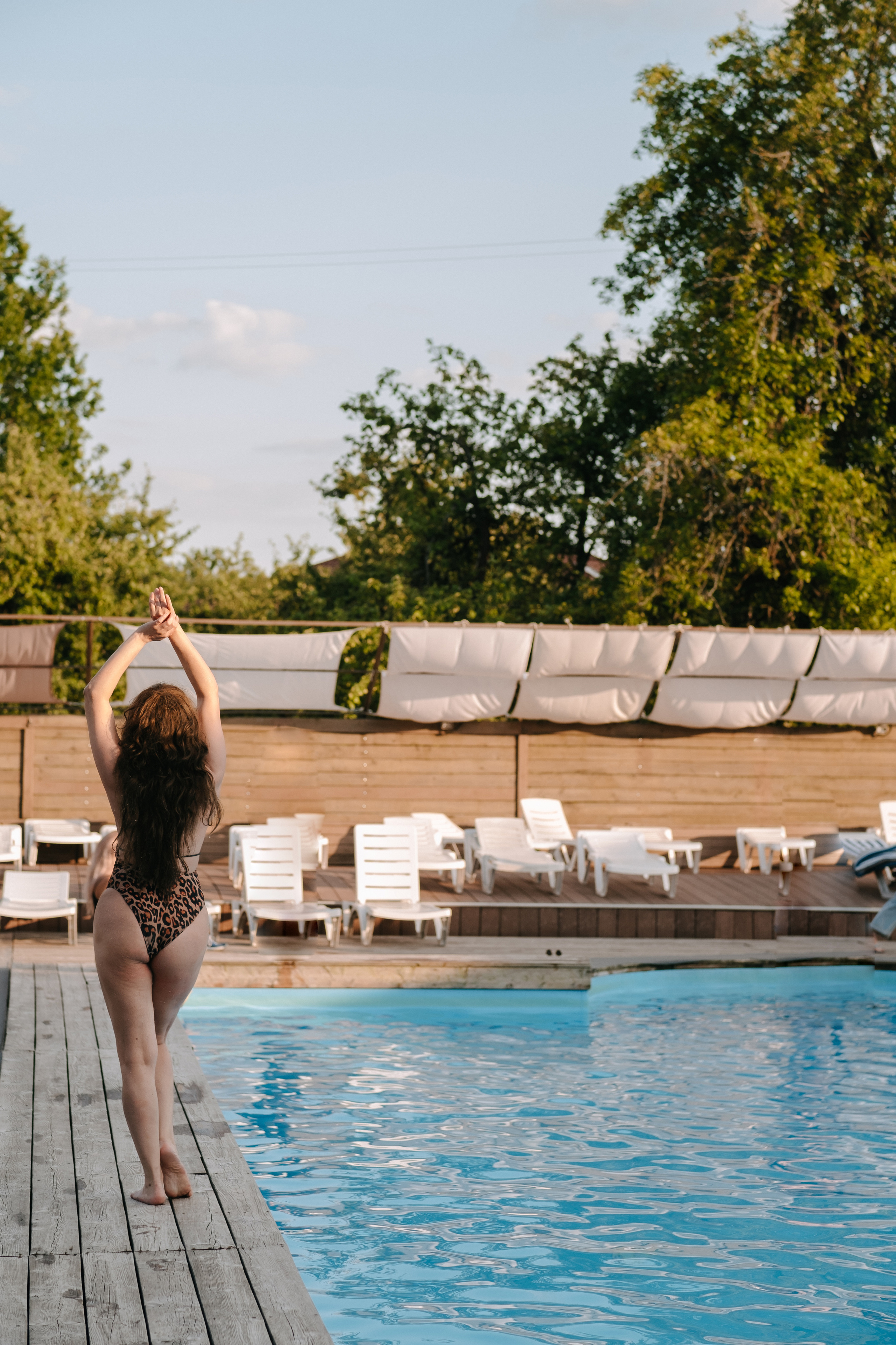 Танцы у бассейна. Фотограф Москва, Смоленск