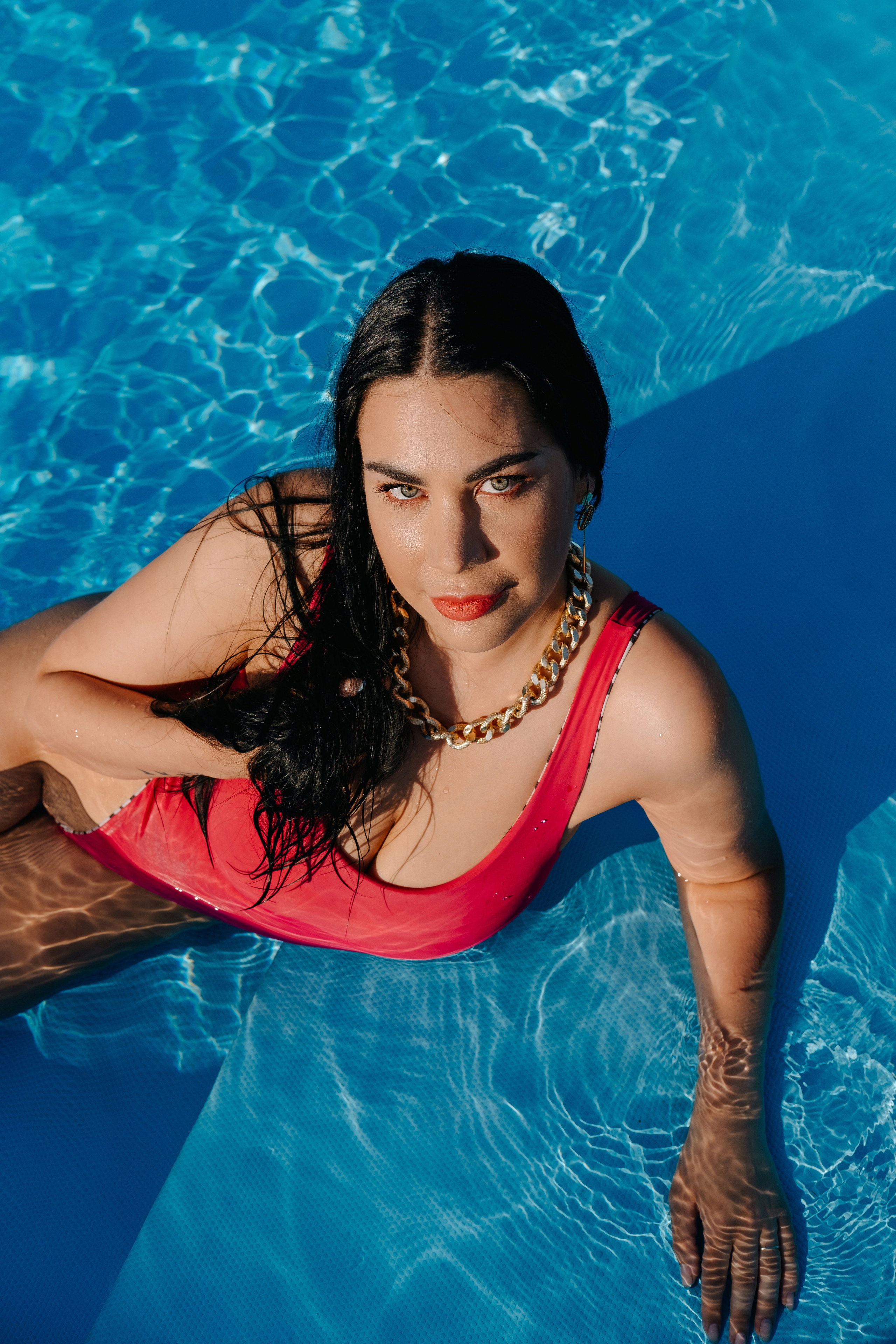 Танцы у бассейна. Фотограф Москва, Смоленск