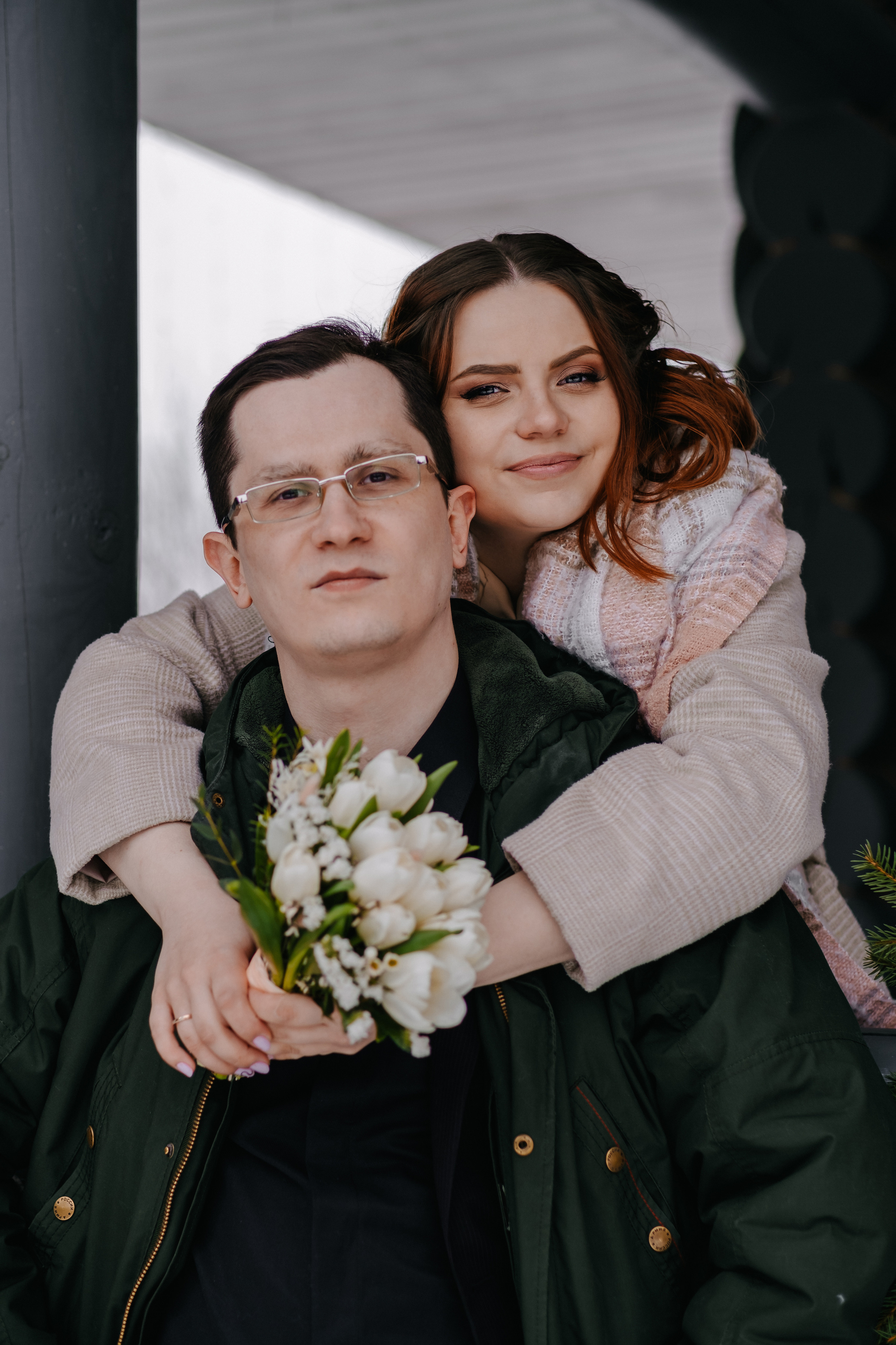 Морозная любовь Андрея и Екатерины. Фотограф Москва, Смоленск