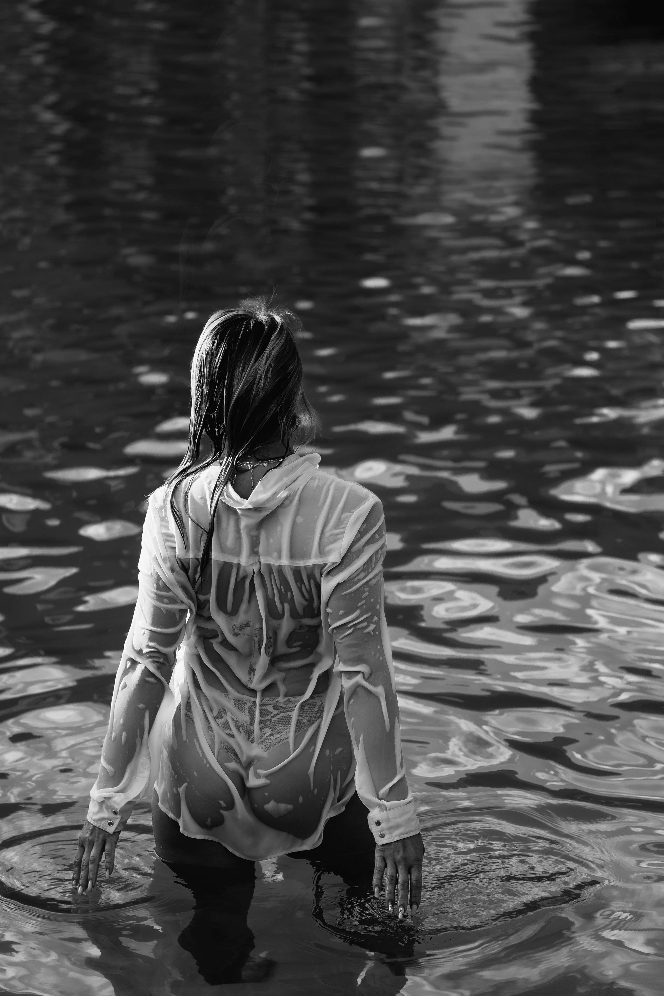 Танцы у бассейна. Фотограф Москва, Смоленск