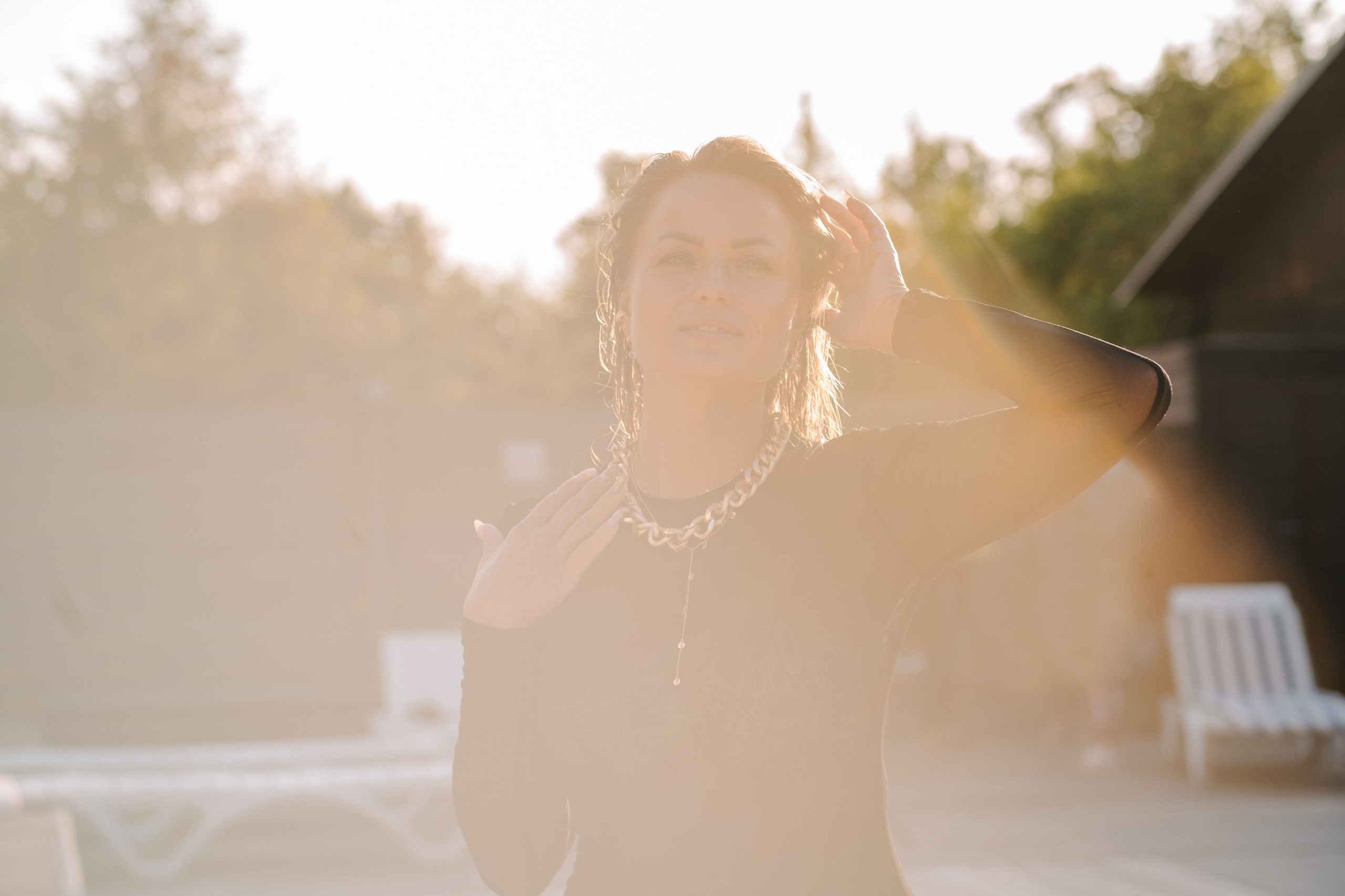 Танцы у бассейна. Фотограф Москва, Смоленск