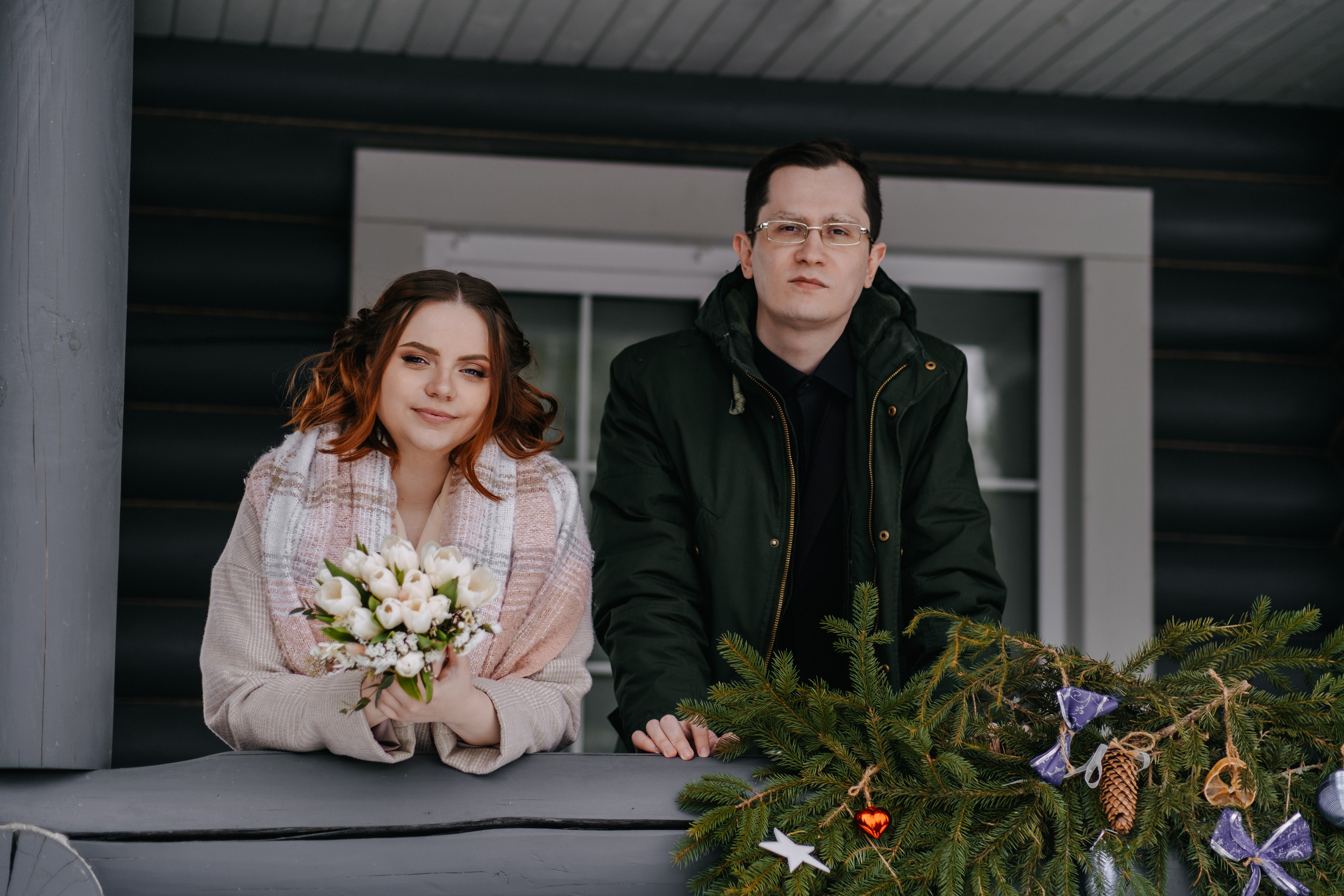 Морозная любовь Андрея и Екатерины. Фотограф Москва, Смоленск