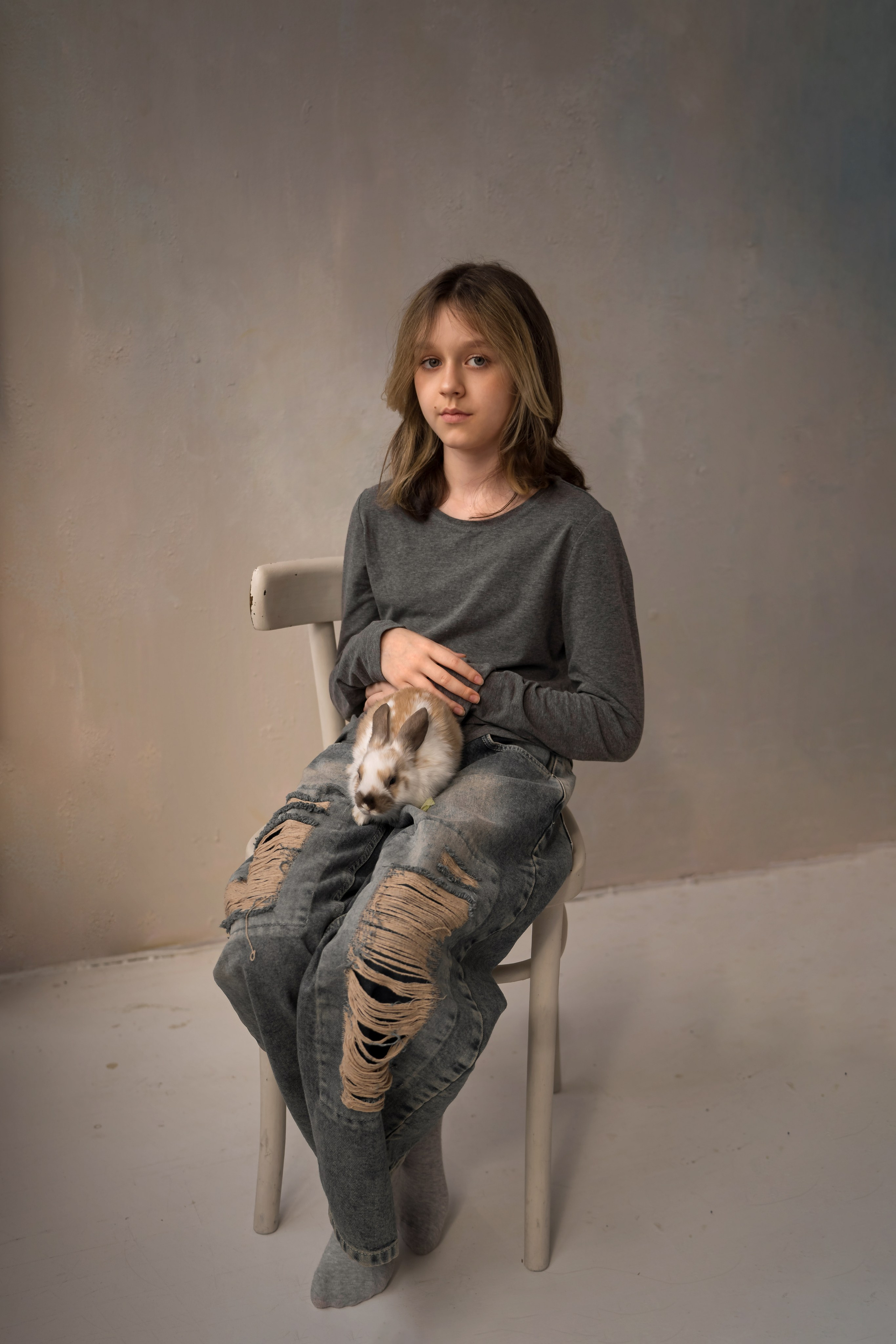 Дети и кролики. Главная