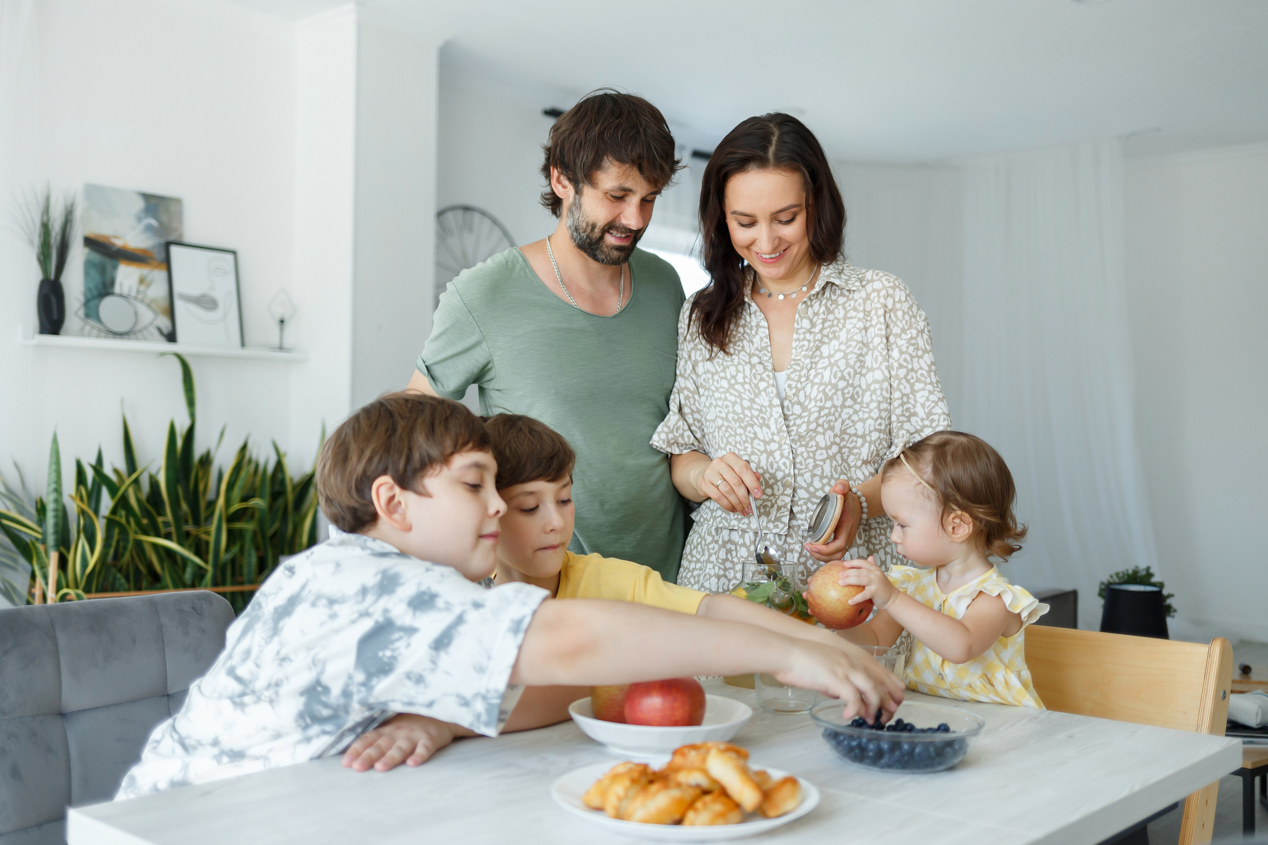 Утро, завтрак, семья…. Фотограф в городе Томске. Жданова Олеся