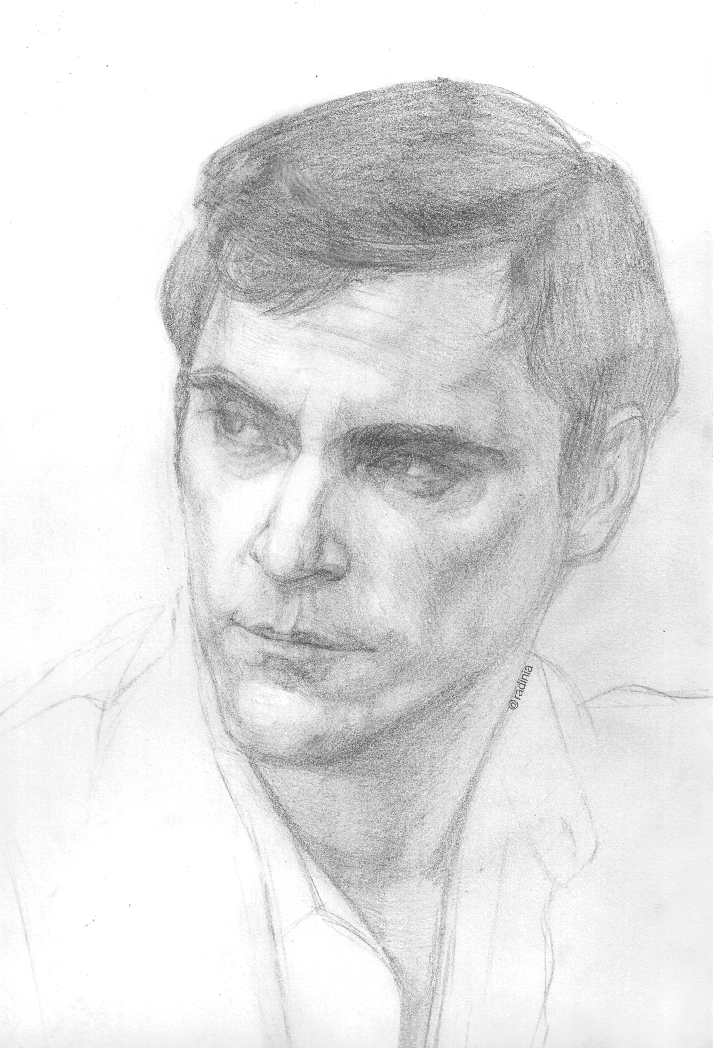 Портреты карандашом. Динара Байгельдина — Графический дизайнер и художник-иллюстратор