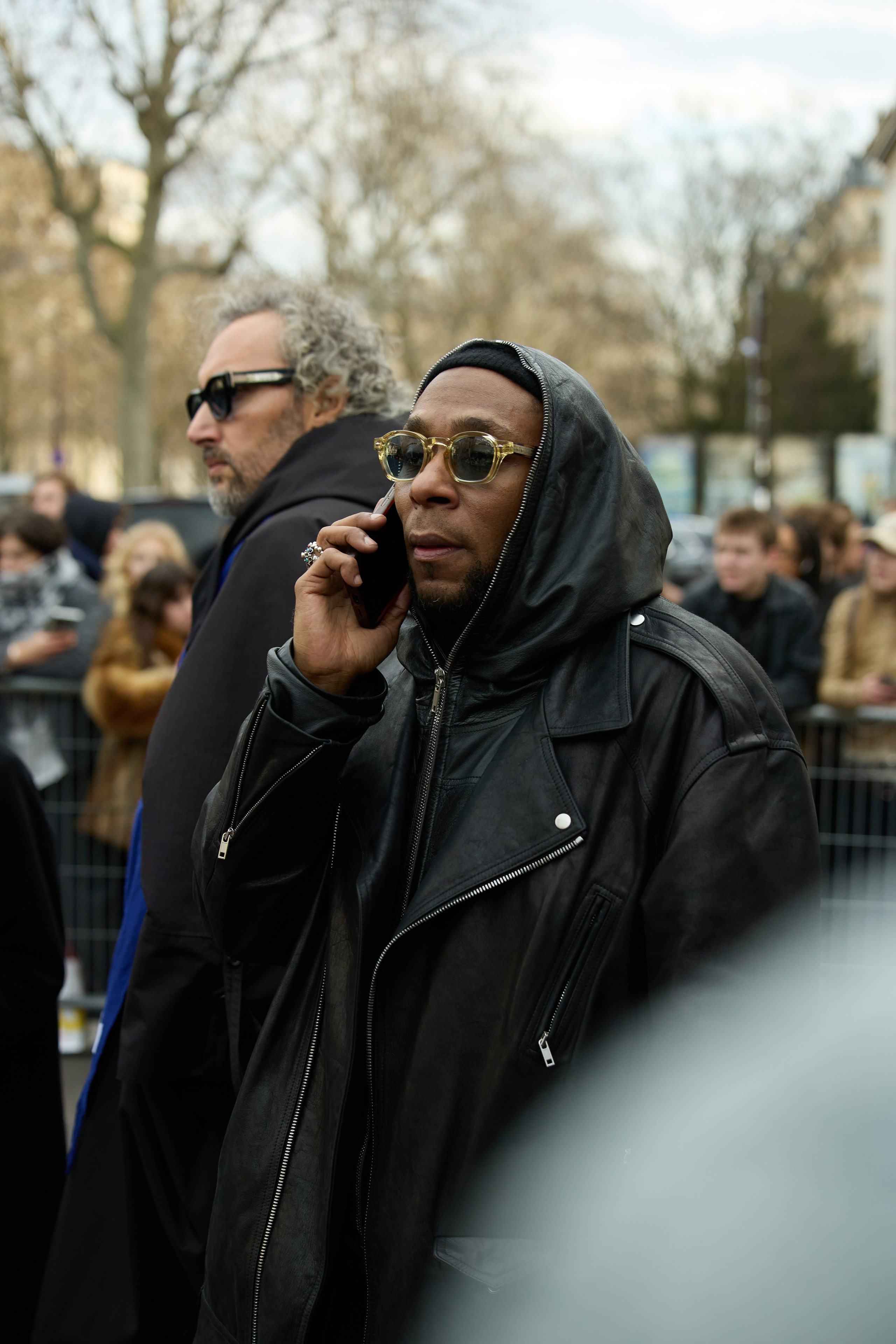 PFW MENSWEAR FALL/WINTER 25/26 RICK OWENS. Photographer in Milan Ivan Goncharov