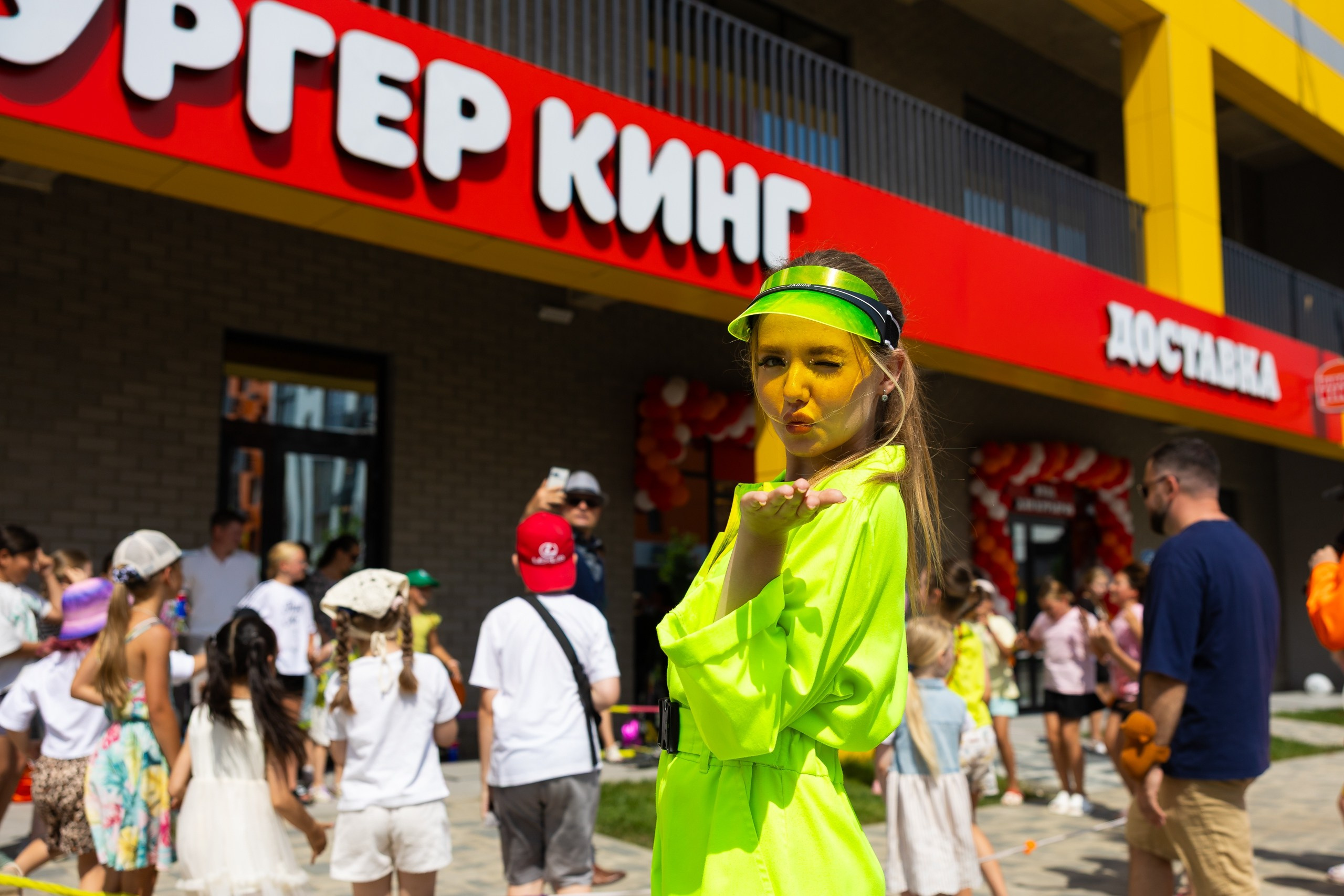 Открытие «Burger King». Репортажный и свадебный фотограф в Краснодаре