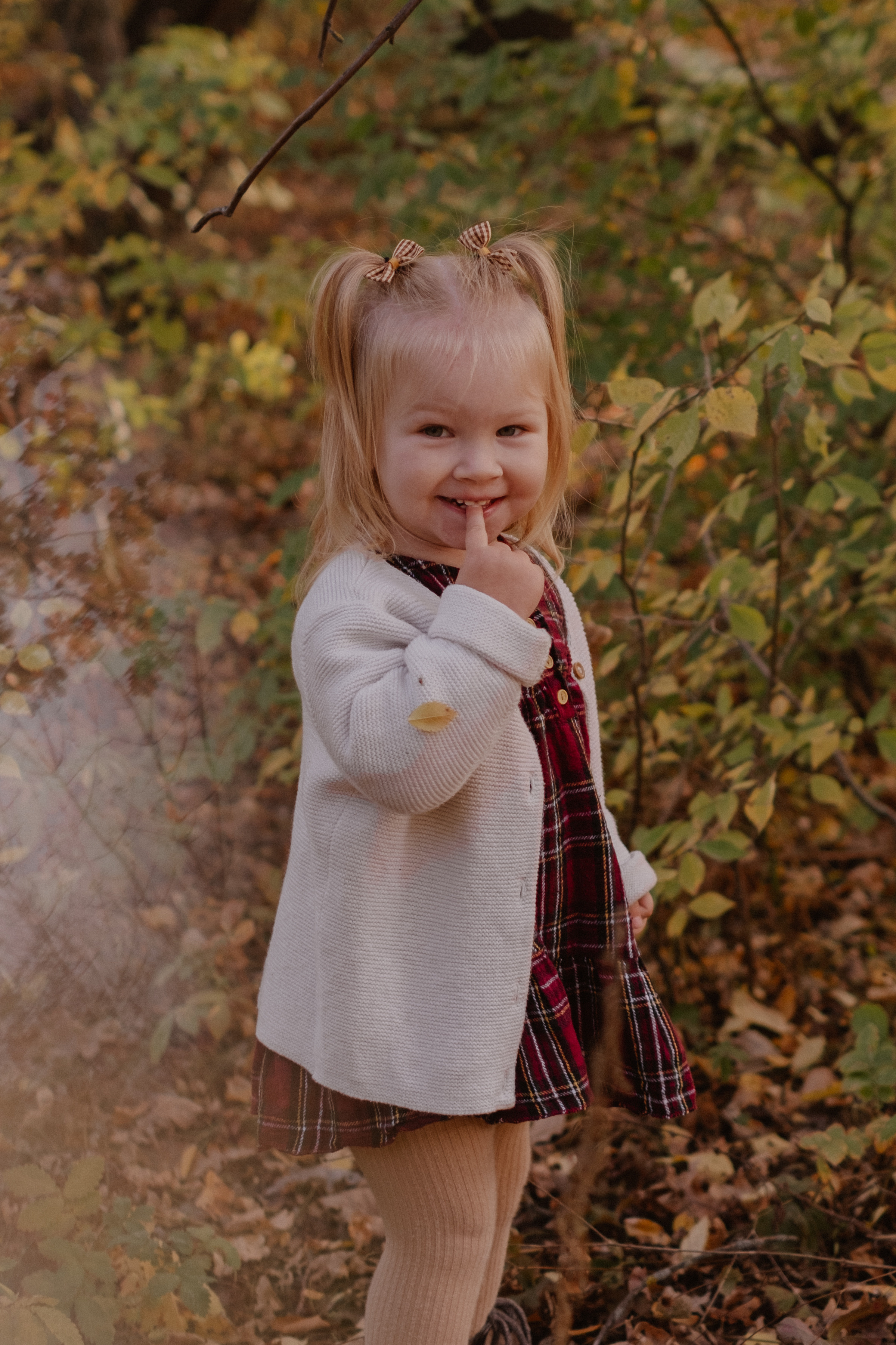 Осенняя прогулочная фотосессия Ксюша + Саша + Кира. Свадебный и семейный фотограф г. Волгоград Биленко Ангелина