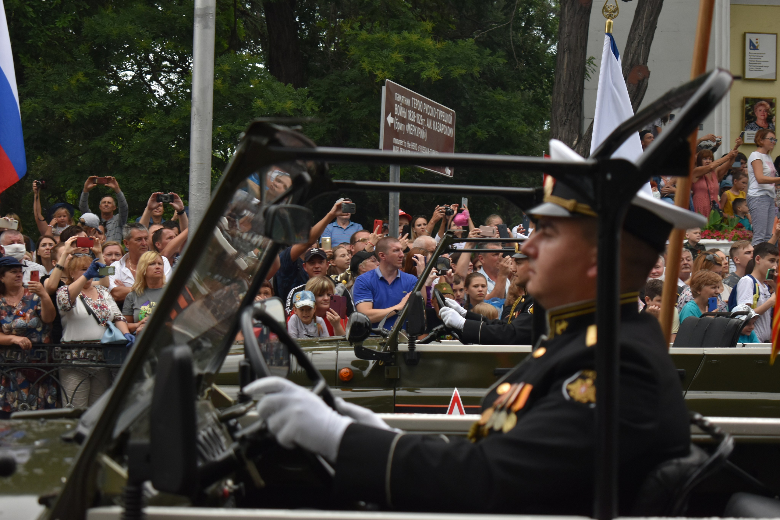 Парад Победы. Фотограф-ретушер в Крыму Юля Лобурец