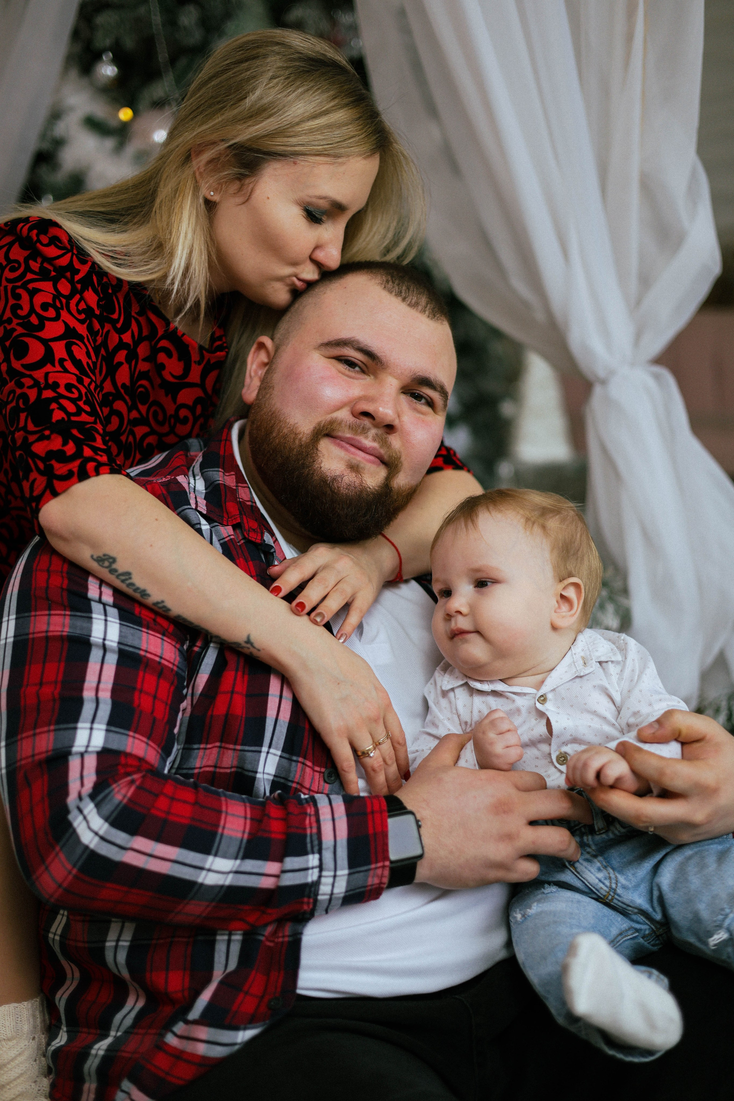 Новогодняя история «Валентина и ее семья». Фотограф в Москве Анастасия Калинина