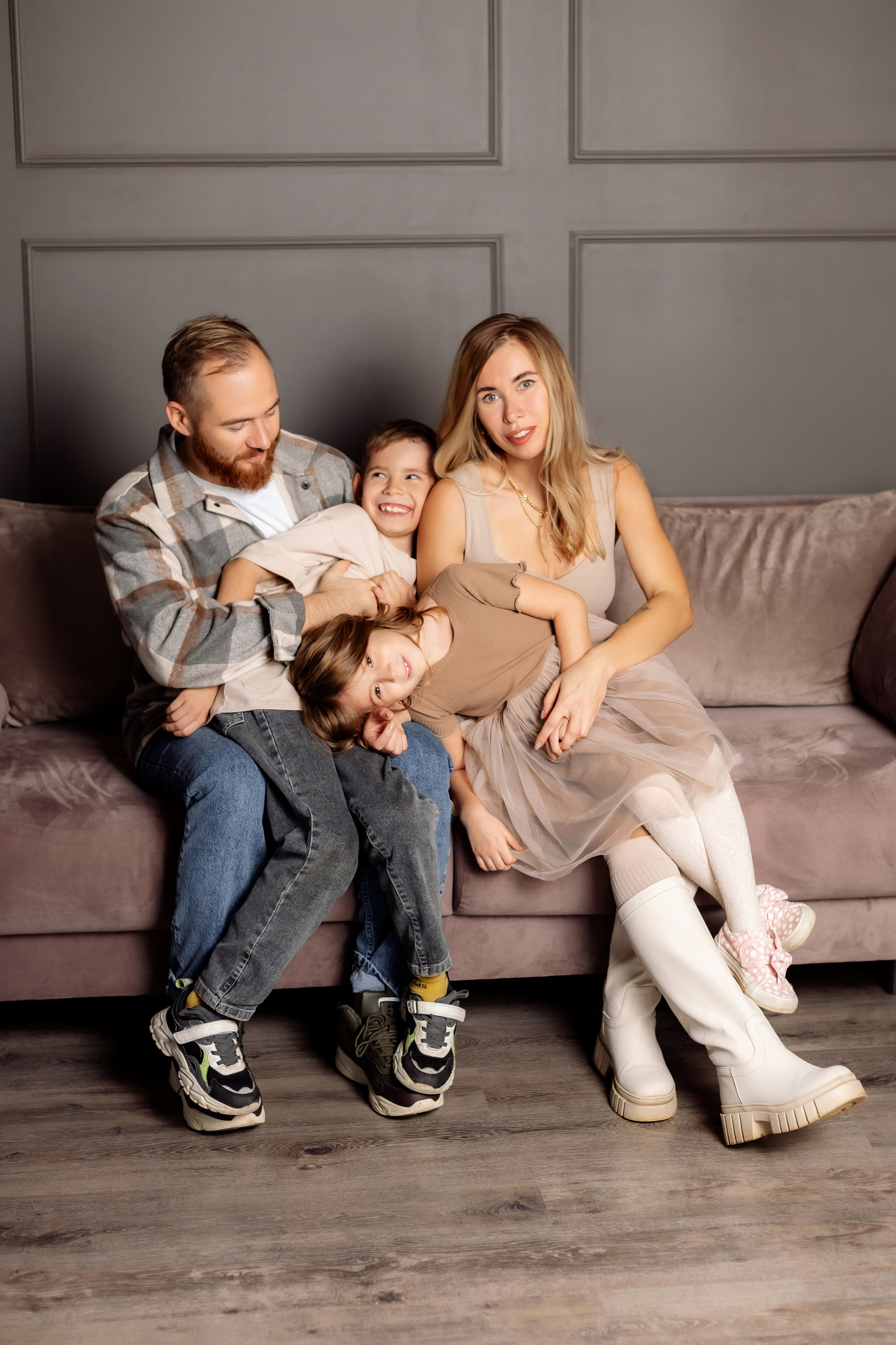 Стильная семейная фотосессия. Зотова Алена — семейный и женский фотограф в Зеленограде