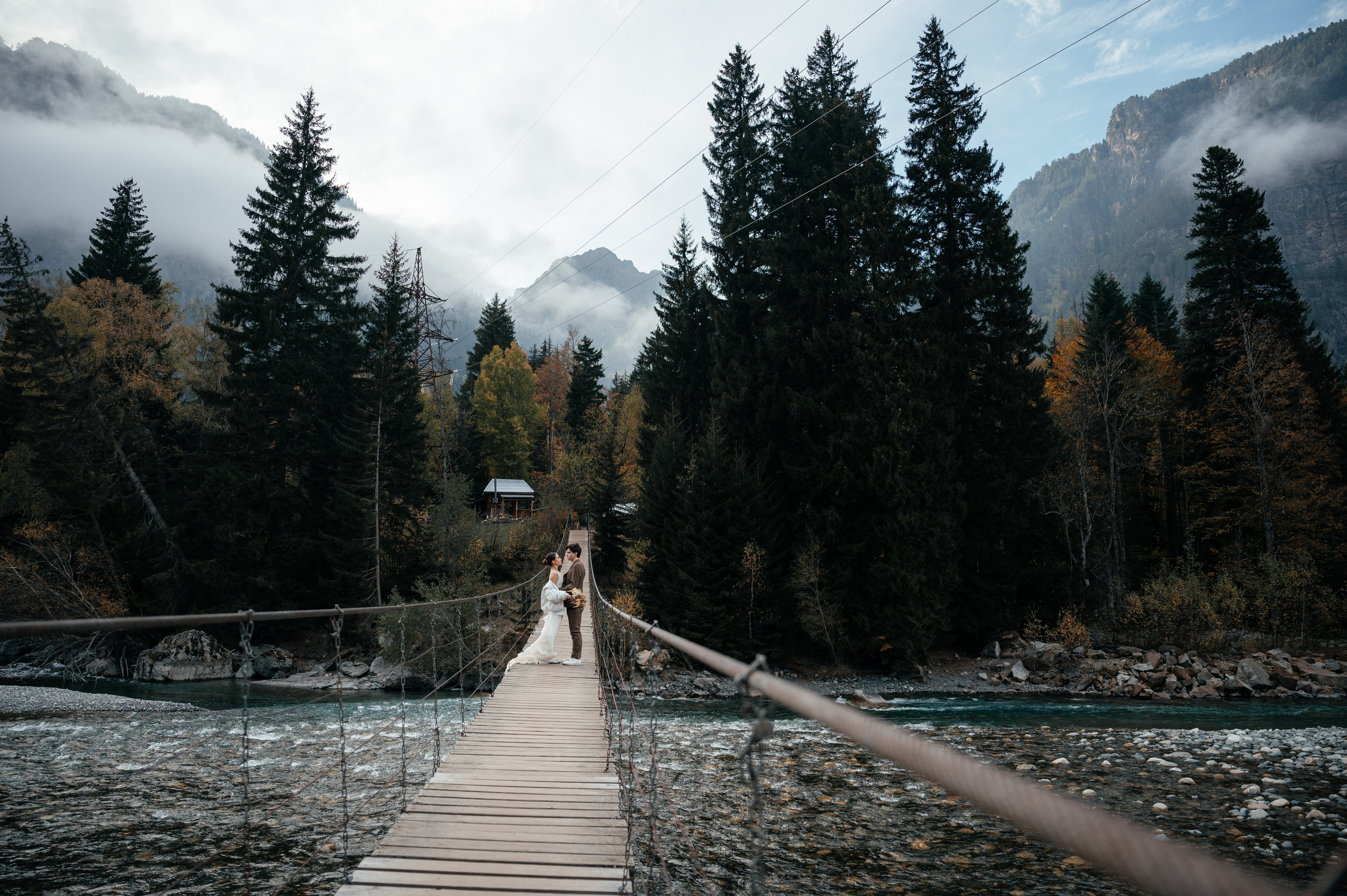 Сандра&Костя (Домбай). Свадебный фотограф в Донецке — Вита Донец