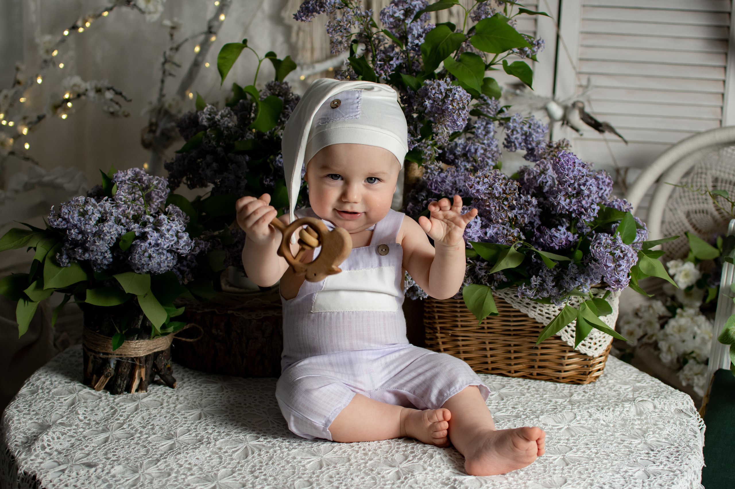 Фотосессия на годик малыша. Фотограф newborn (новорожденных) в Санкт-Петербурге Алена Алексеева