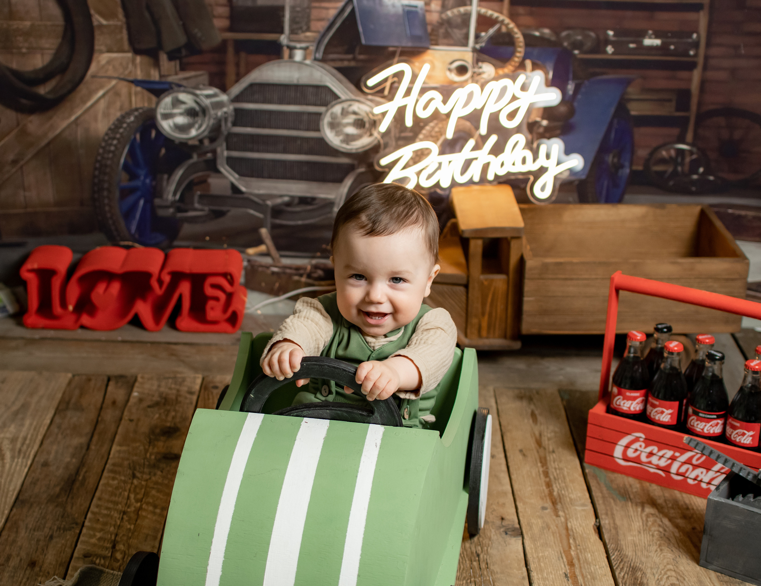 Фотосессия на годик малыша. Фотограф newborn (новорожденных) в Санкт-Петербурге Алена Алексеева