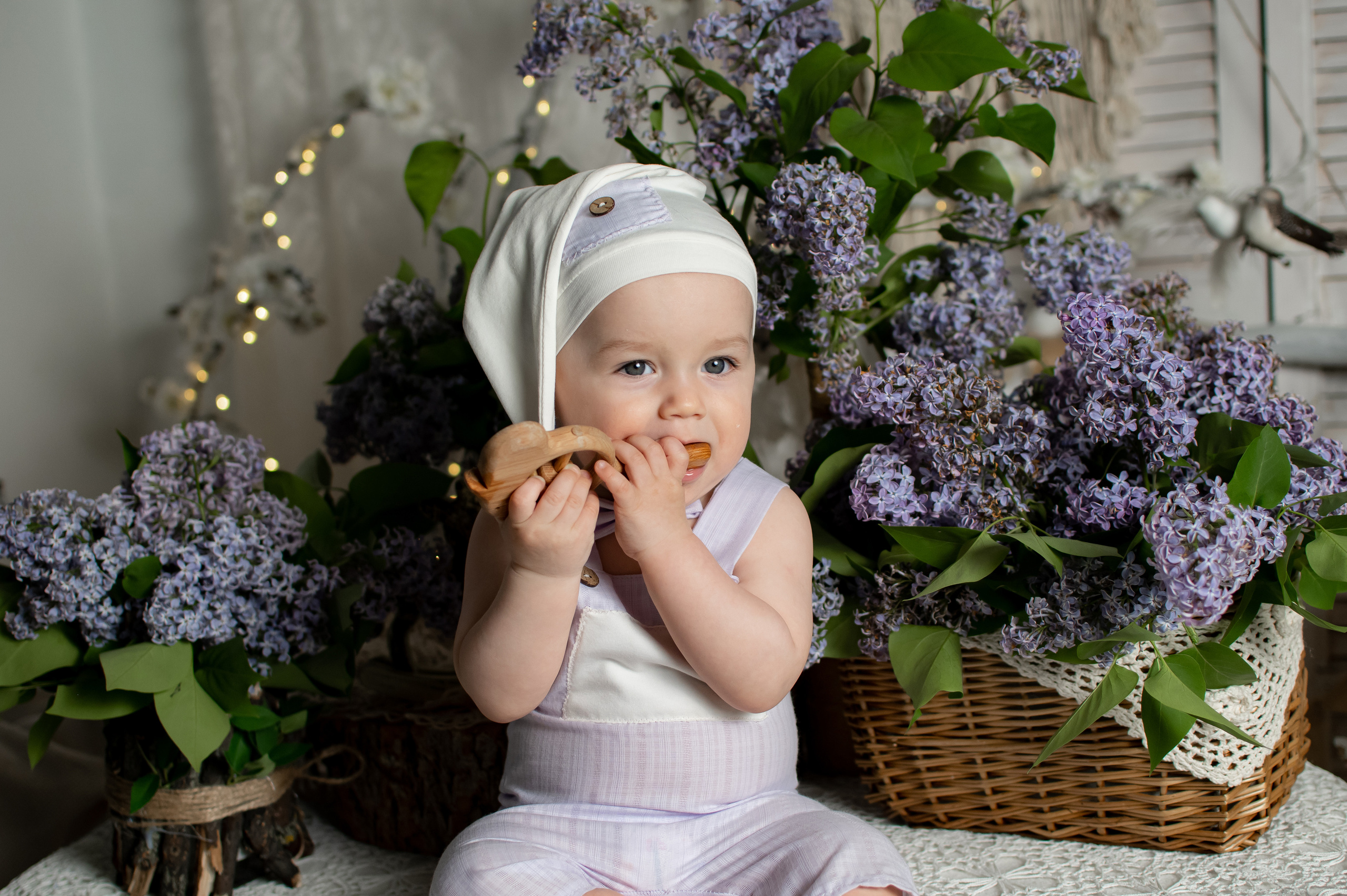Фотосессия на годик малыша. Фотограф newborn (новорожденных) в Санкт-Петербурге Алена Алексеева