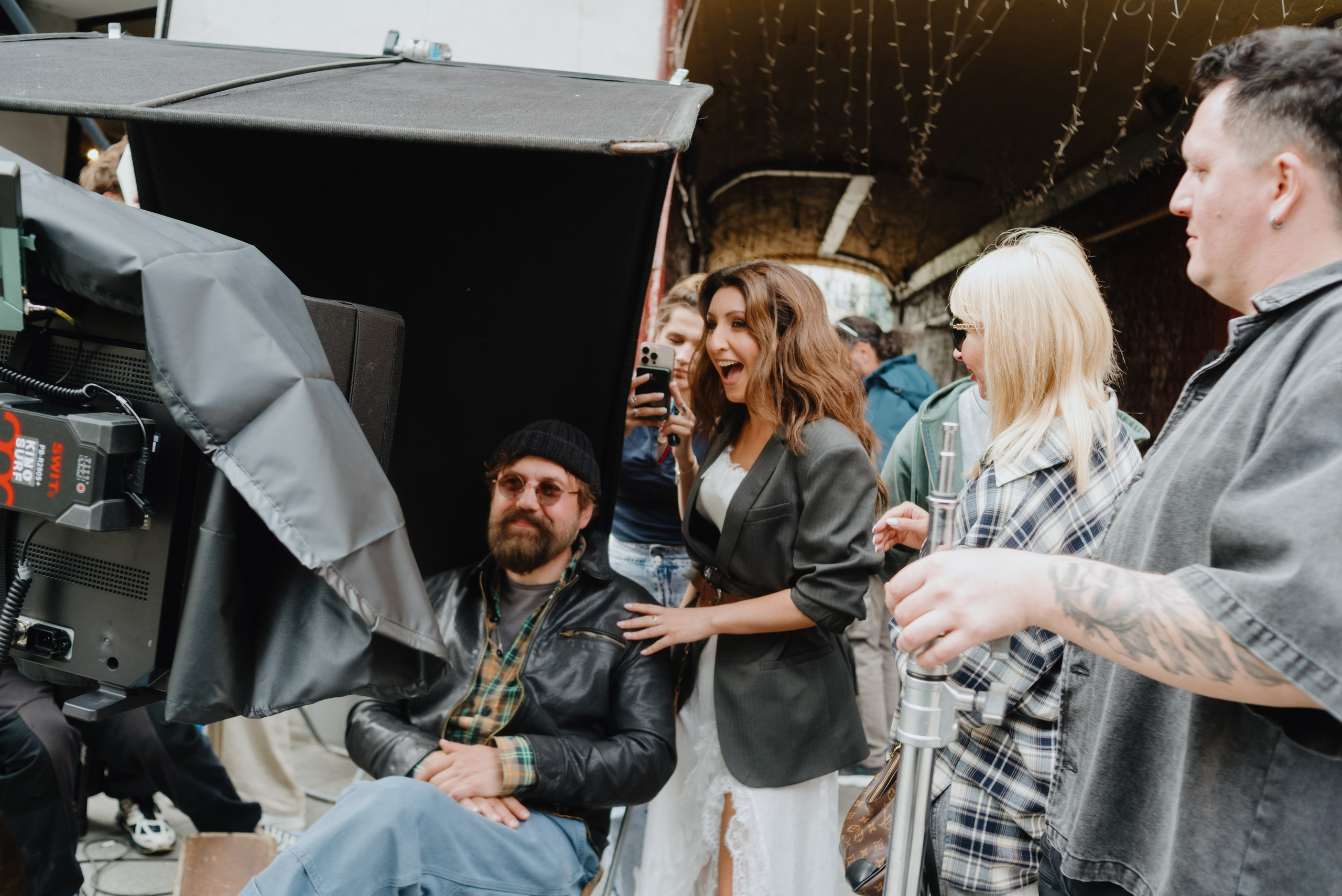 Бэкстейдж съемки клипа. Фотограф в Москве