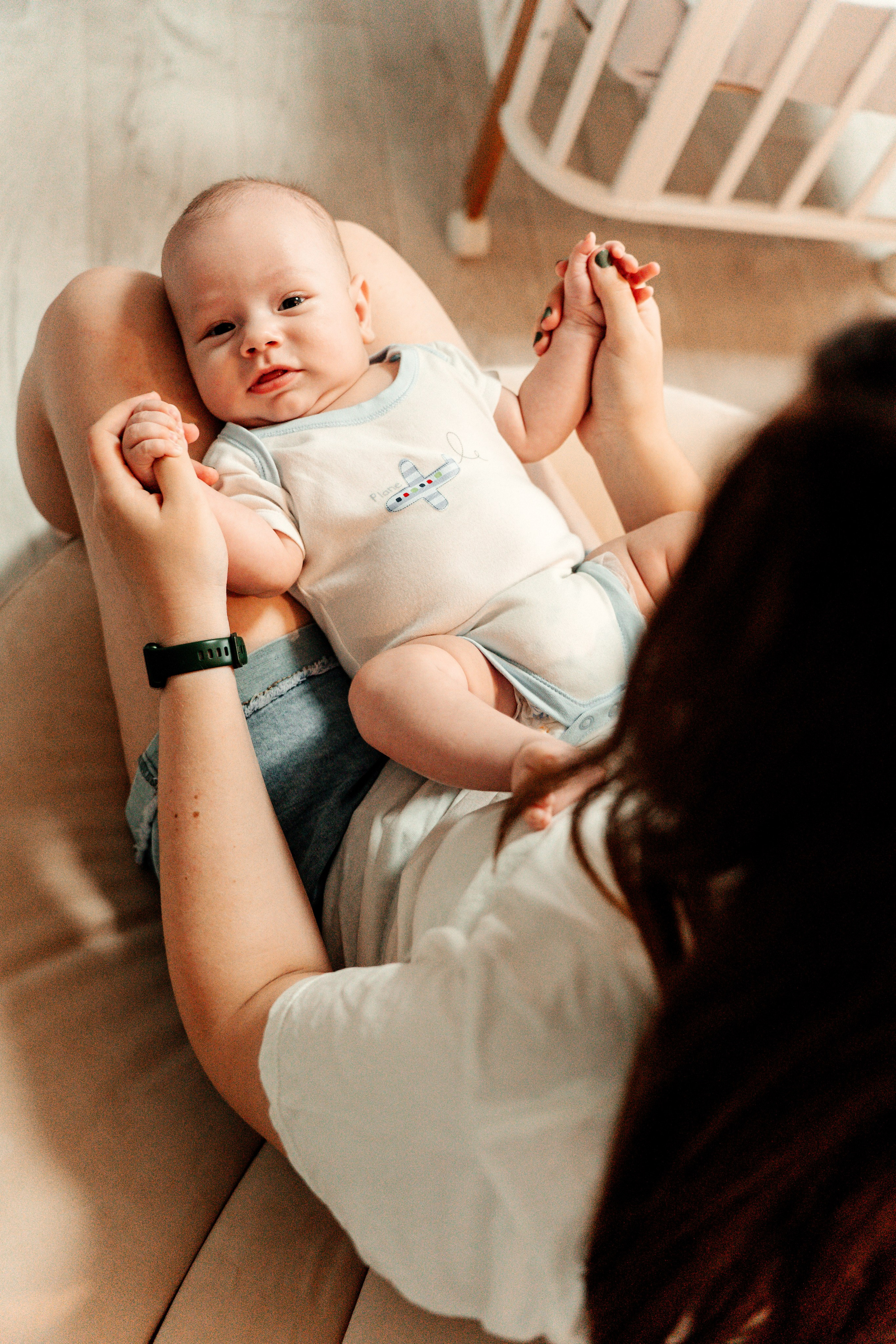 Оля и Ромка (домашняя фотосессия). Ваш семейный фотограф в Минске — Вика Трегубова