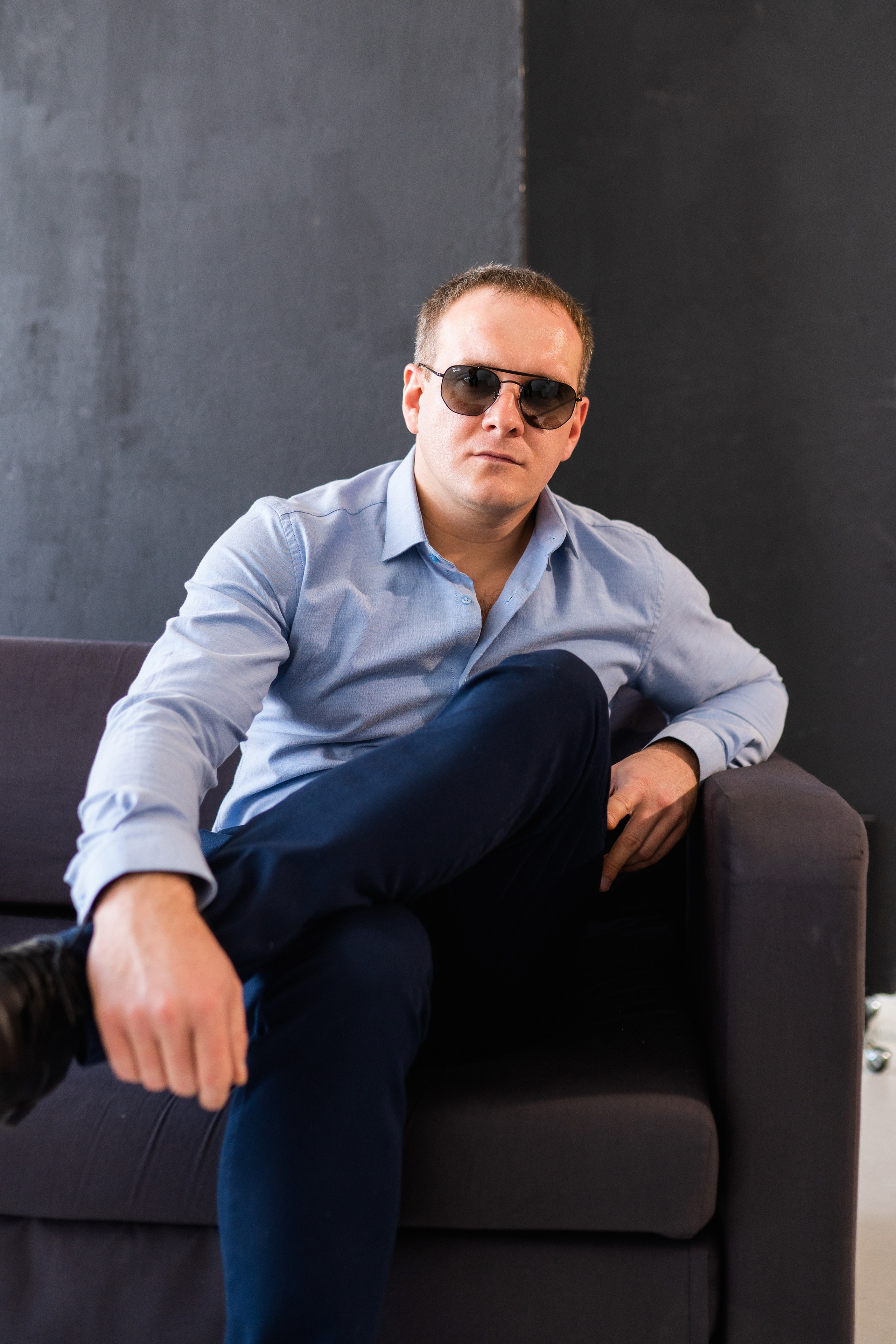 Евгений. Мужская фотосессия в фотостудии. Фотограф в Самаре Иван Булатов