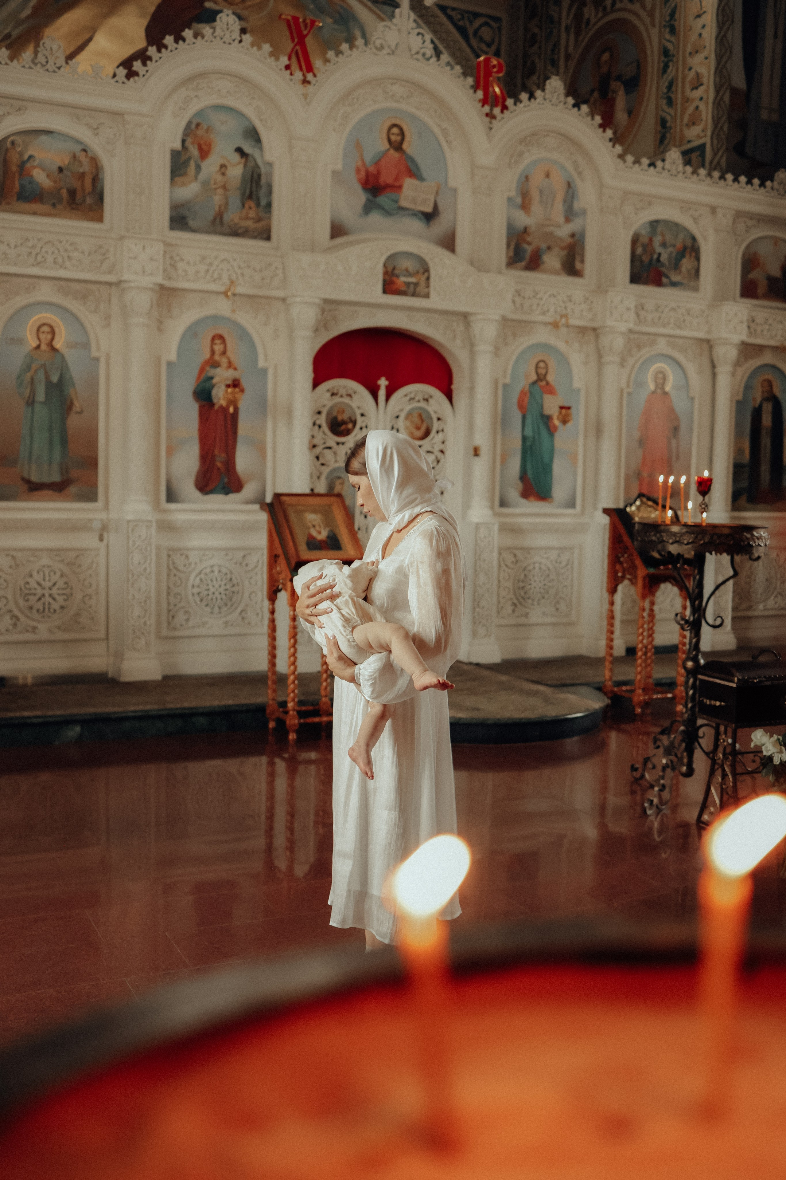 Фотосессия крещения, видеосъемка крещения в Нижнем Новгороде. Фотограф и видеограф Елена Лисина