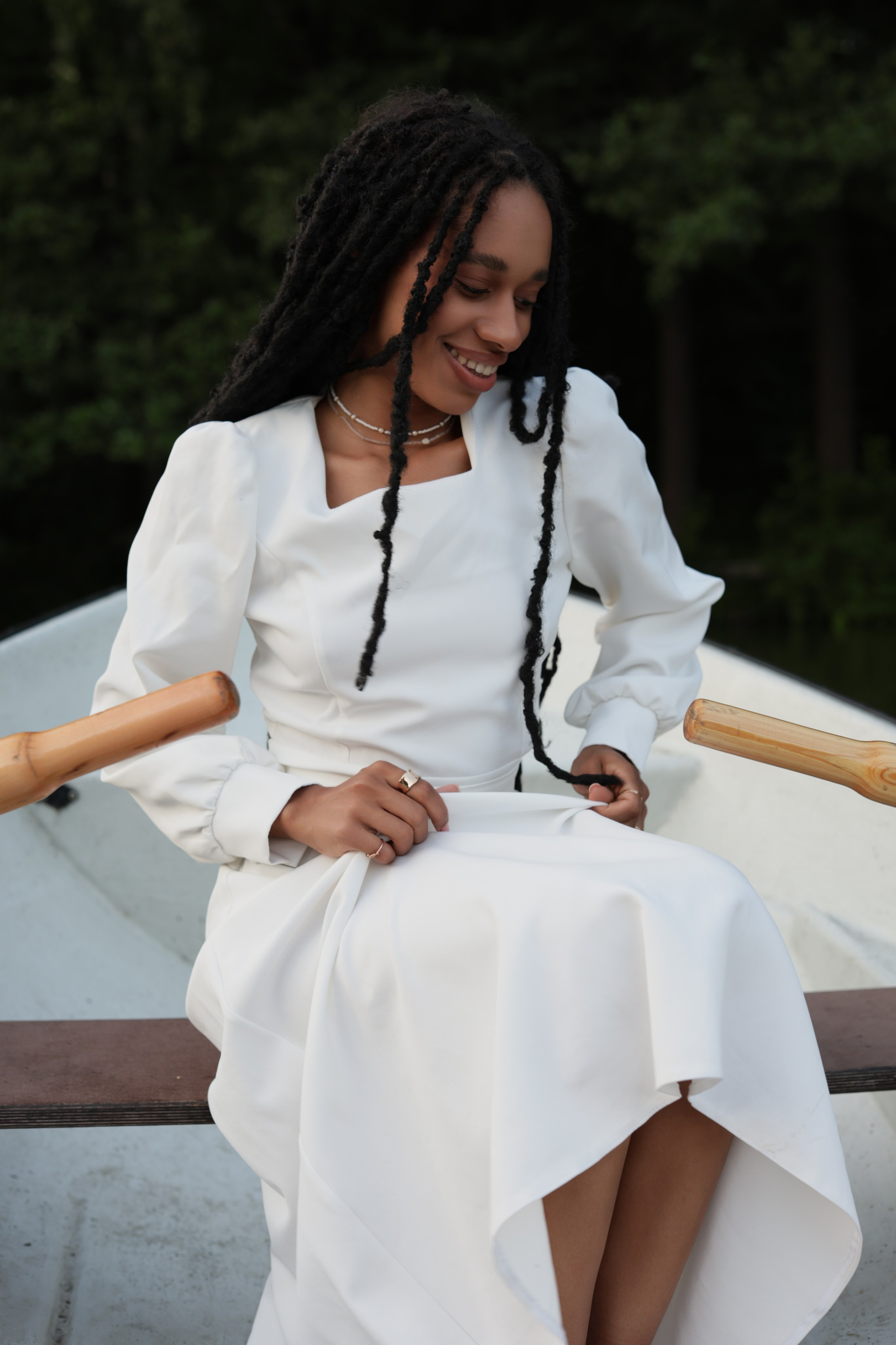 Фотосессия на лодке. Фотограф Екатерина Васечкина