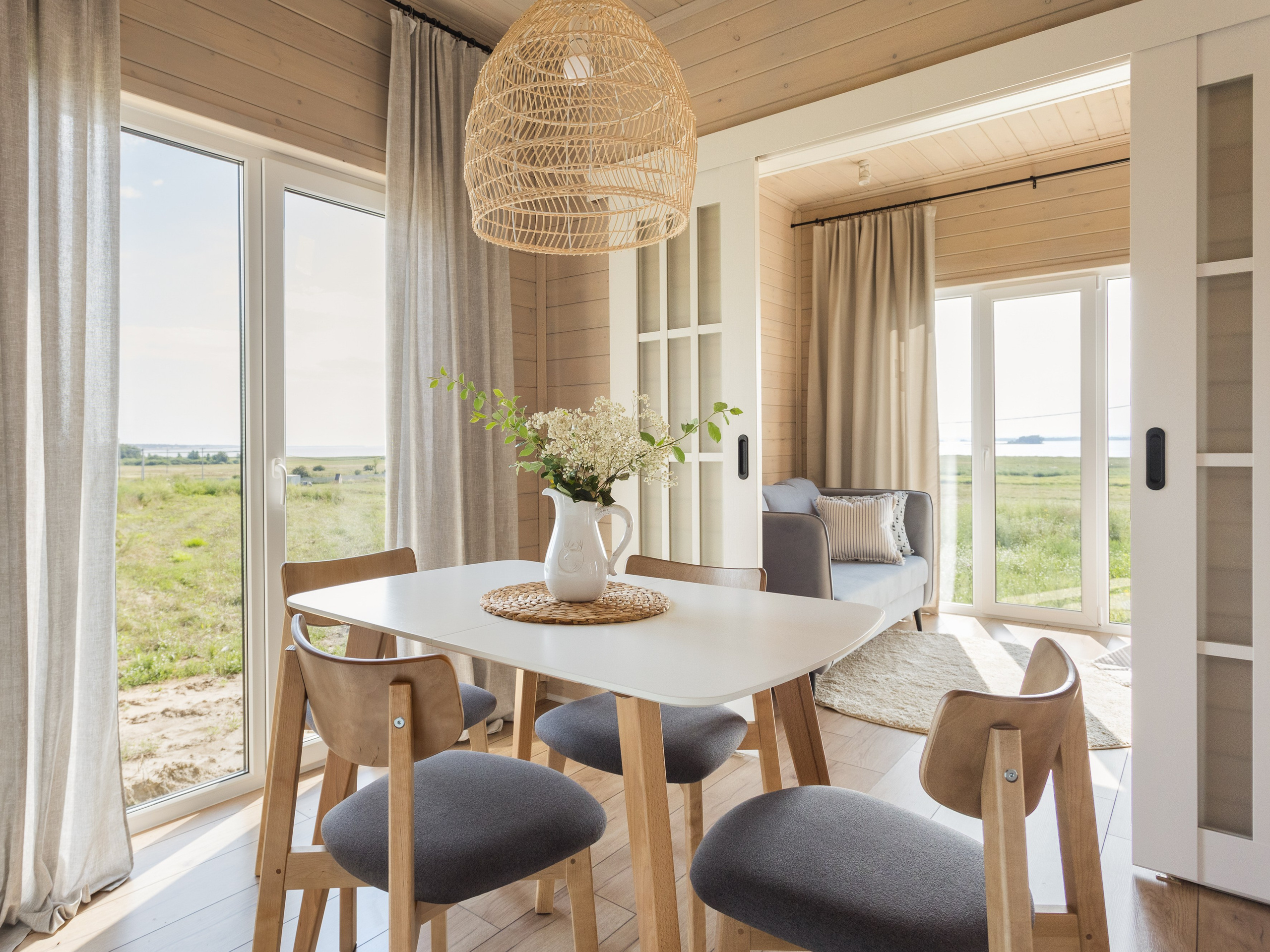 Дачный домик. Интерьерный фотограф в Новосибирске