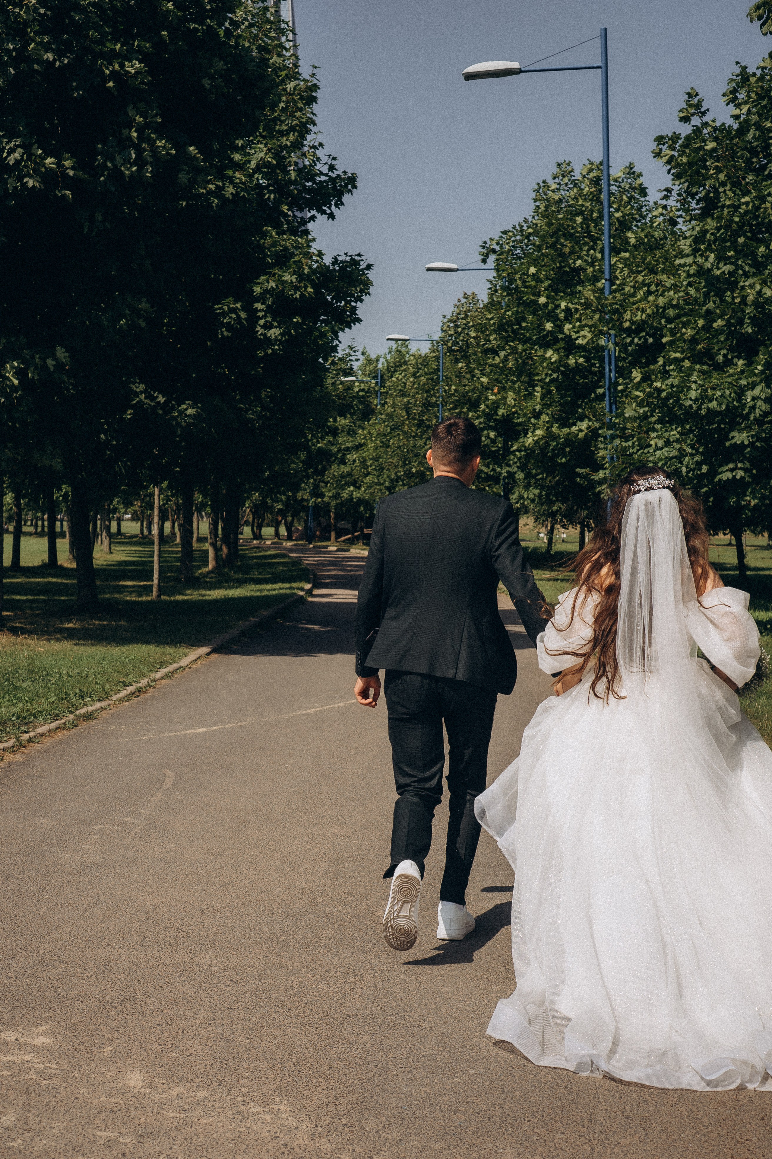 СВАДЕБНАЯ СЬЕМК В ПАРКЕ 300-ЛЕТИЯ. Профессиональный фотограф, Санкт-Петербург — Виктория Богомолова