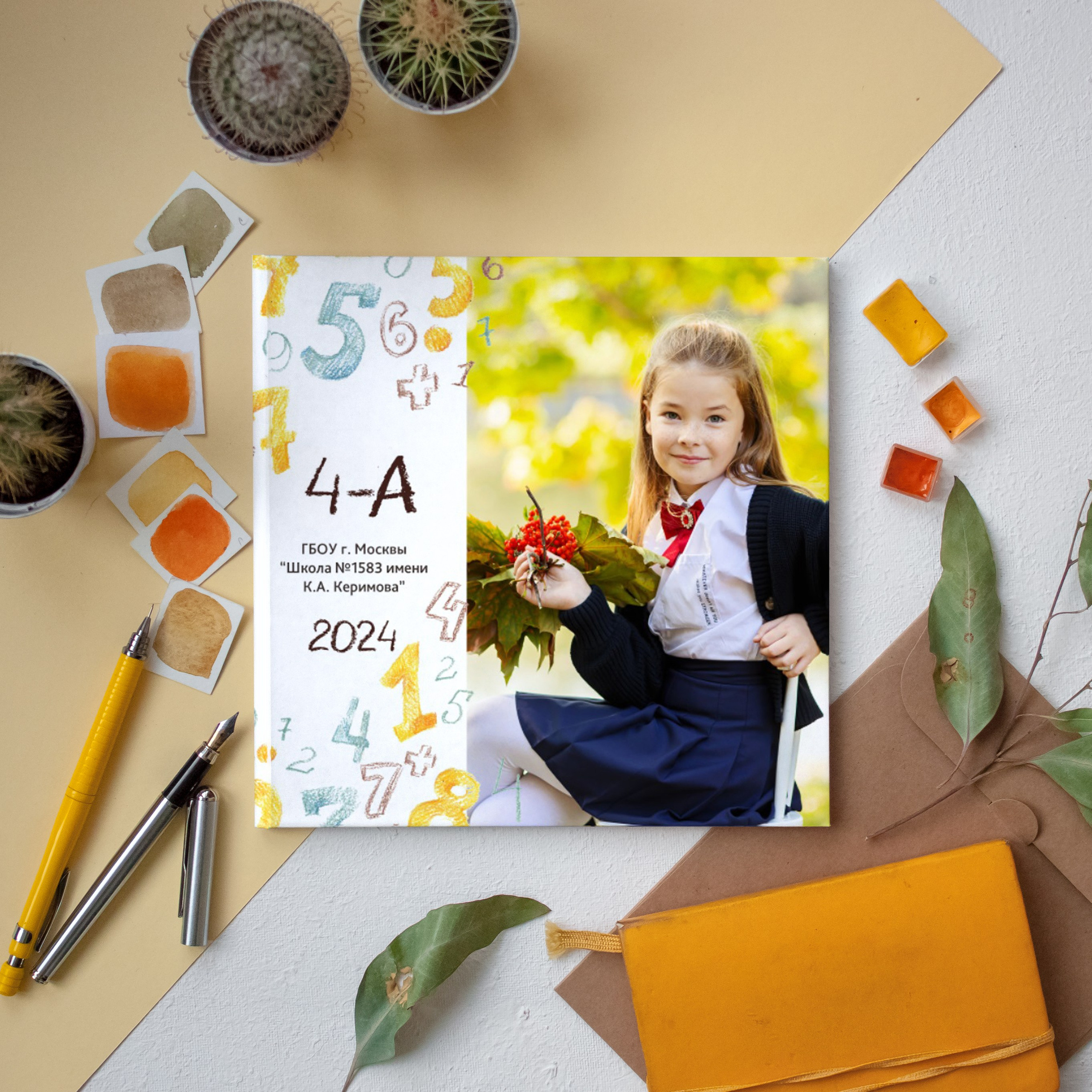 Примеры альбомов в начальную школу. Фотограф г. Москва Олеся Пантелеева