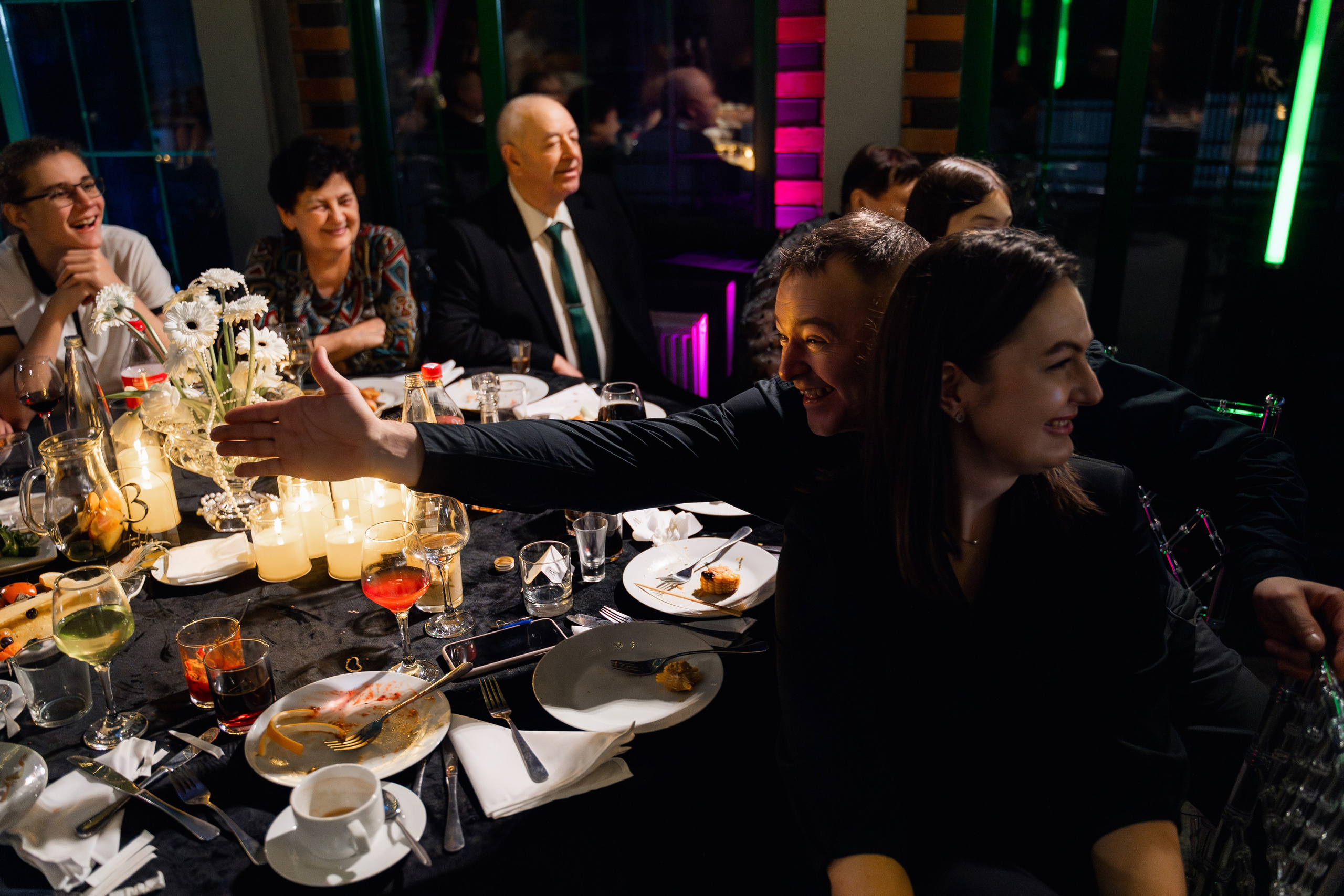 Свадебный банкет. Свадебный фотограф Москва и МО