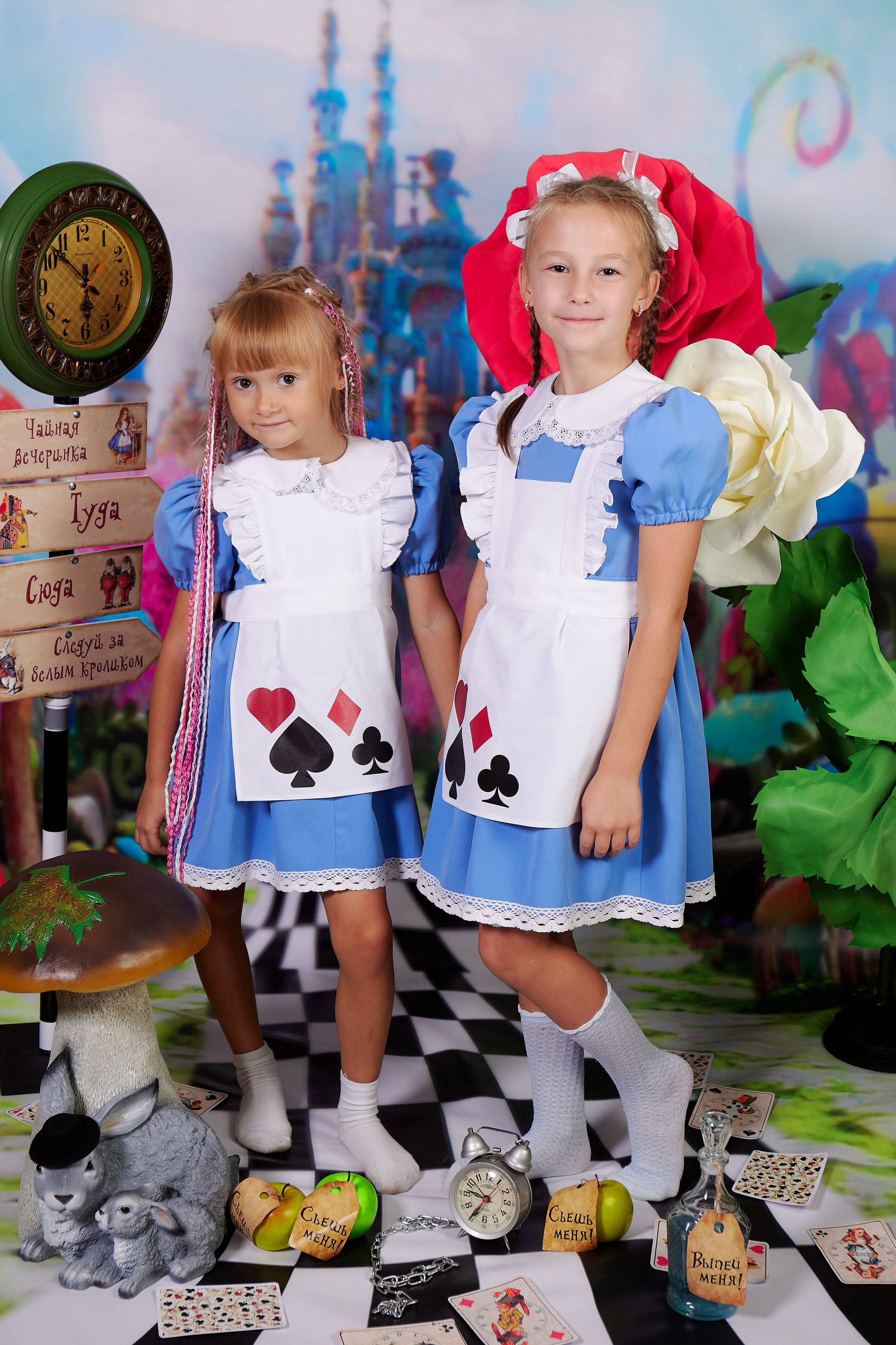 Алиса в стране чудес. Детская выездная фотостудия