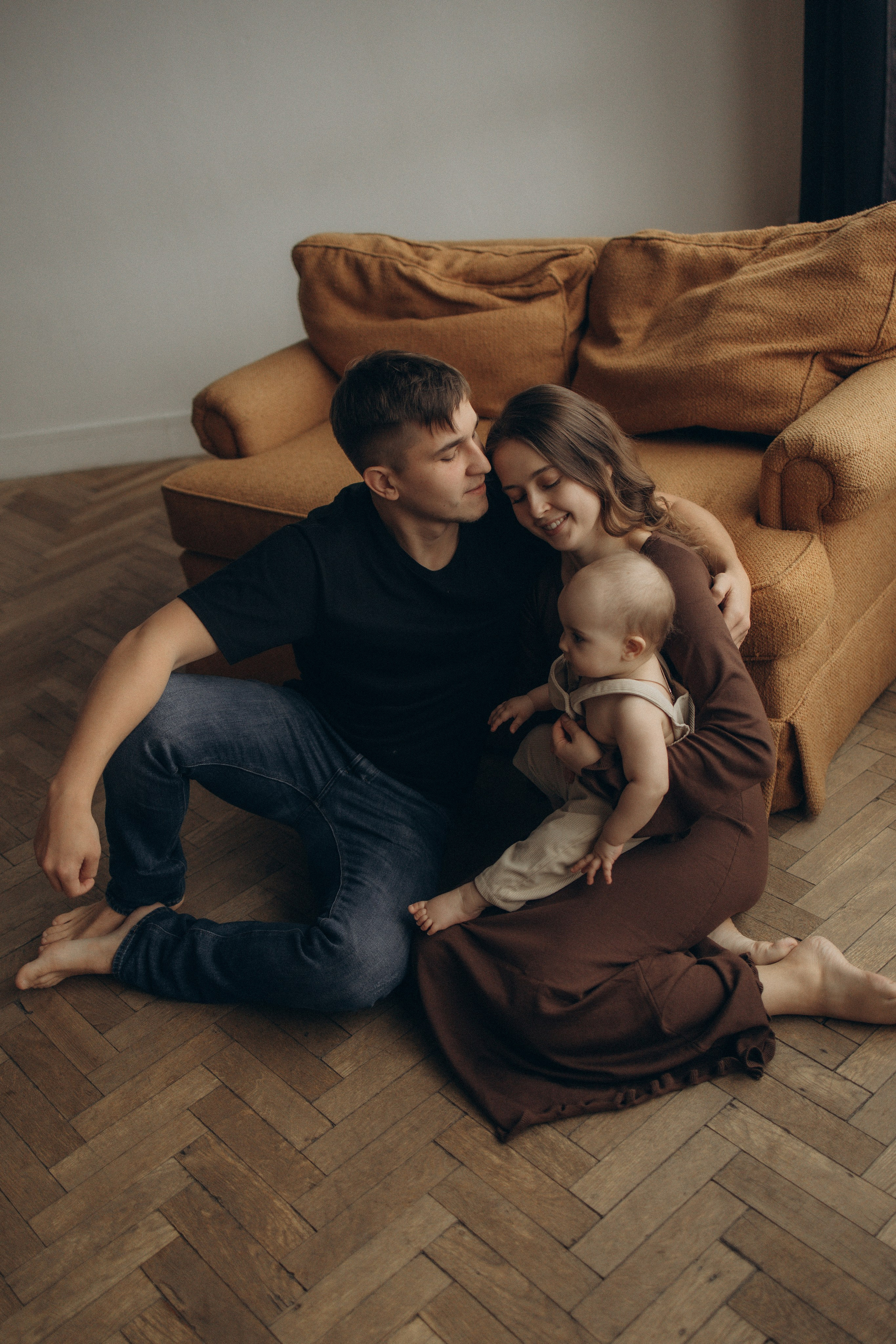 Настя, Никита и малышка Мира. Фотокарточки о вас и о большой любви!