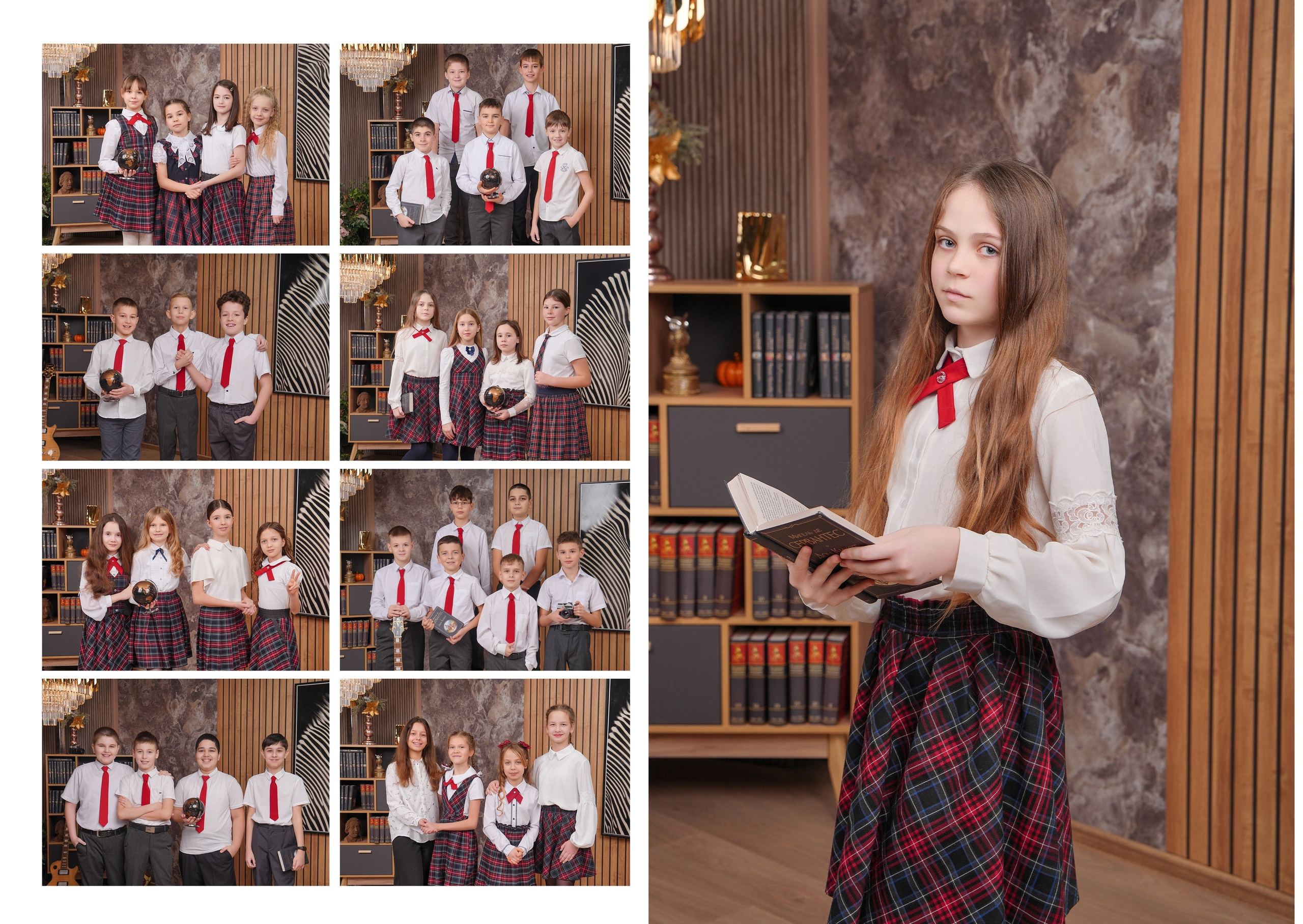 ШКОЛА 99 — 4 «Д» класс. Красивый выпускной альбом в Краснодаре