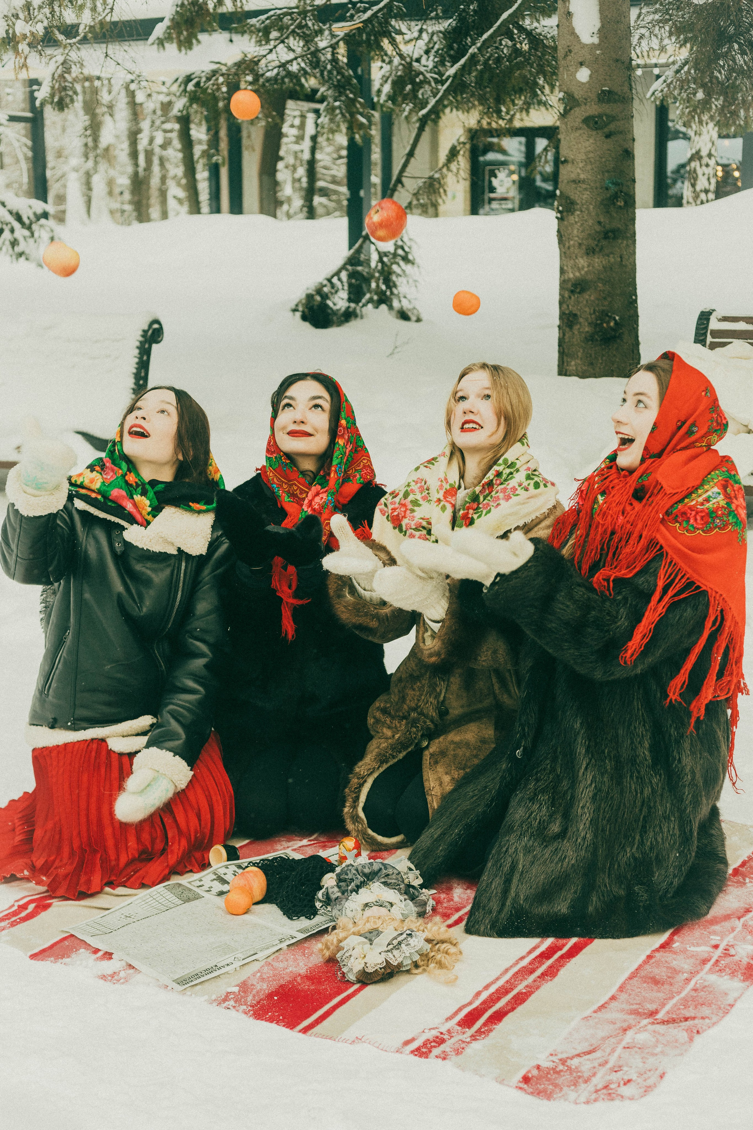 Зима в стиле СССР. Портретный и репортажный фотограф Елизавета Рудовская|Казань