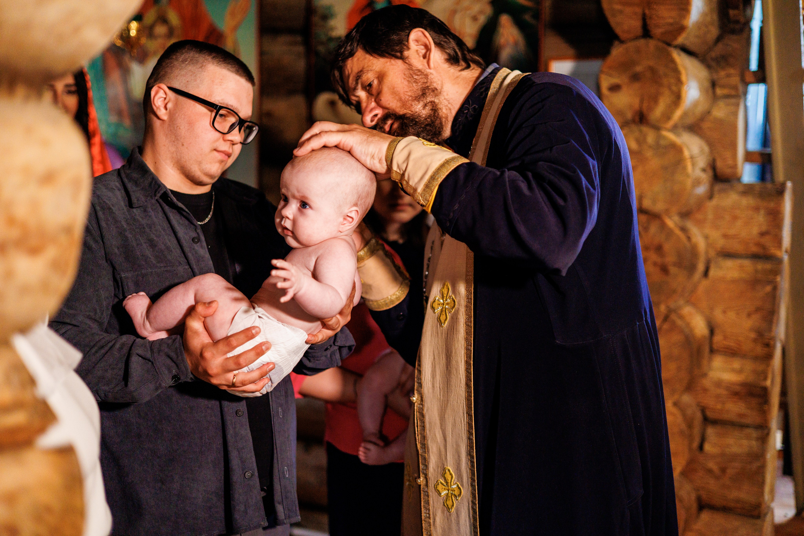 Крещение близняшек. Свадебный и семейный фотограф в Армавире