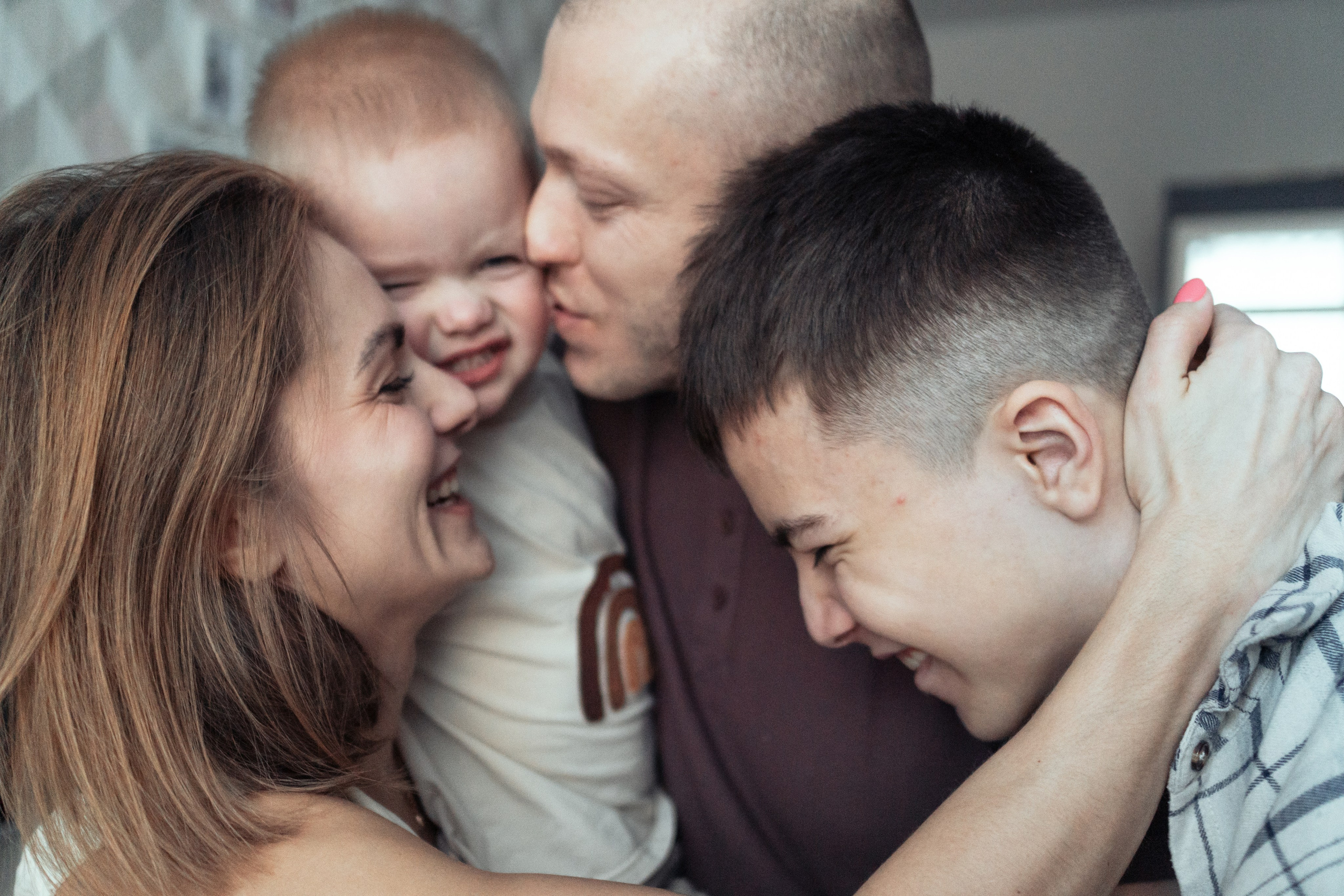 Катя, Антон, Вадим и Миша. Семейный и детский фотограф в Санкт-Петербурге Наталья Григорьева