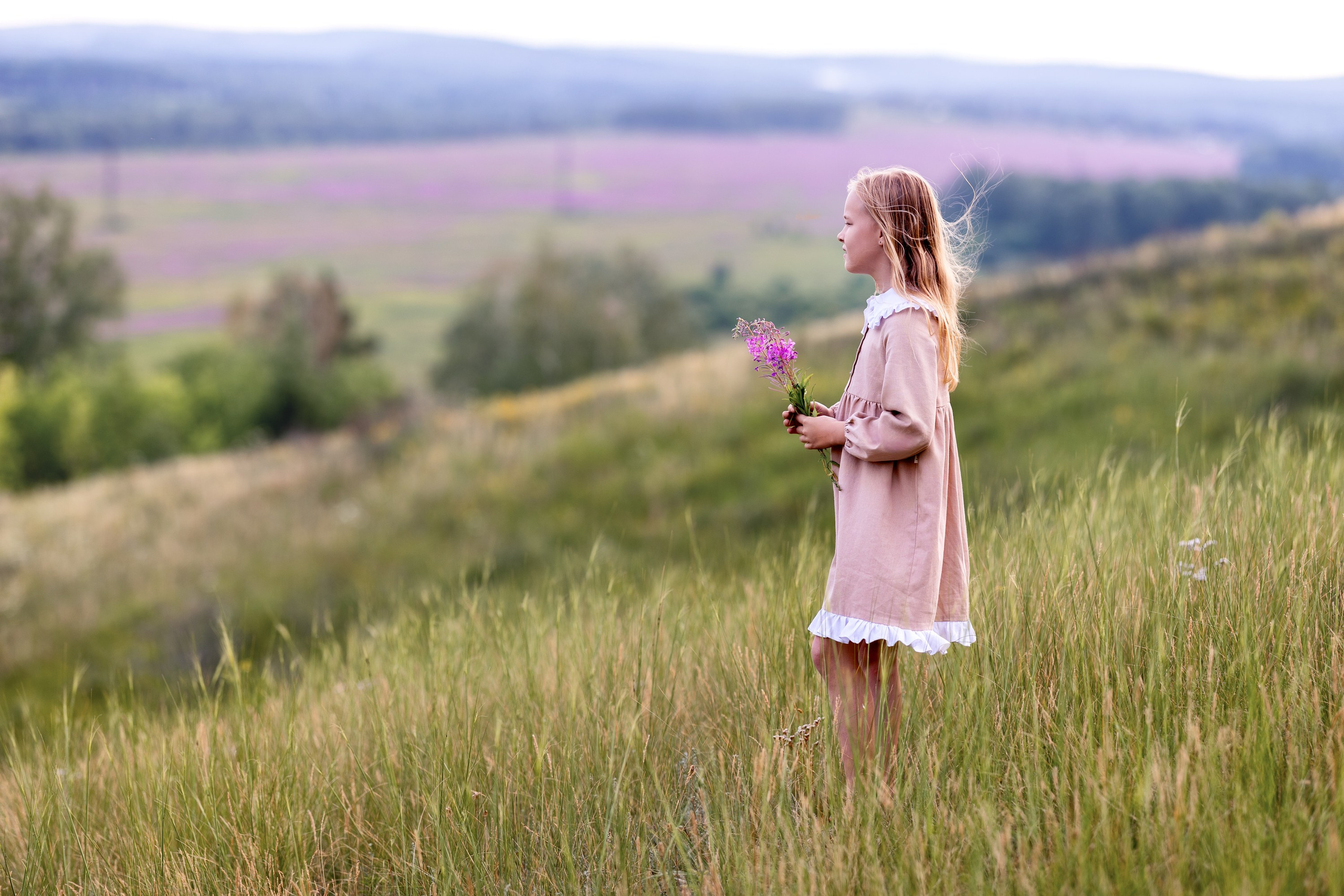 Цветущие поля. Семейный и детский фотограф в Красноярске, Дивногорцева Светлана