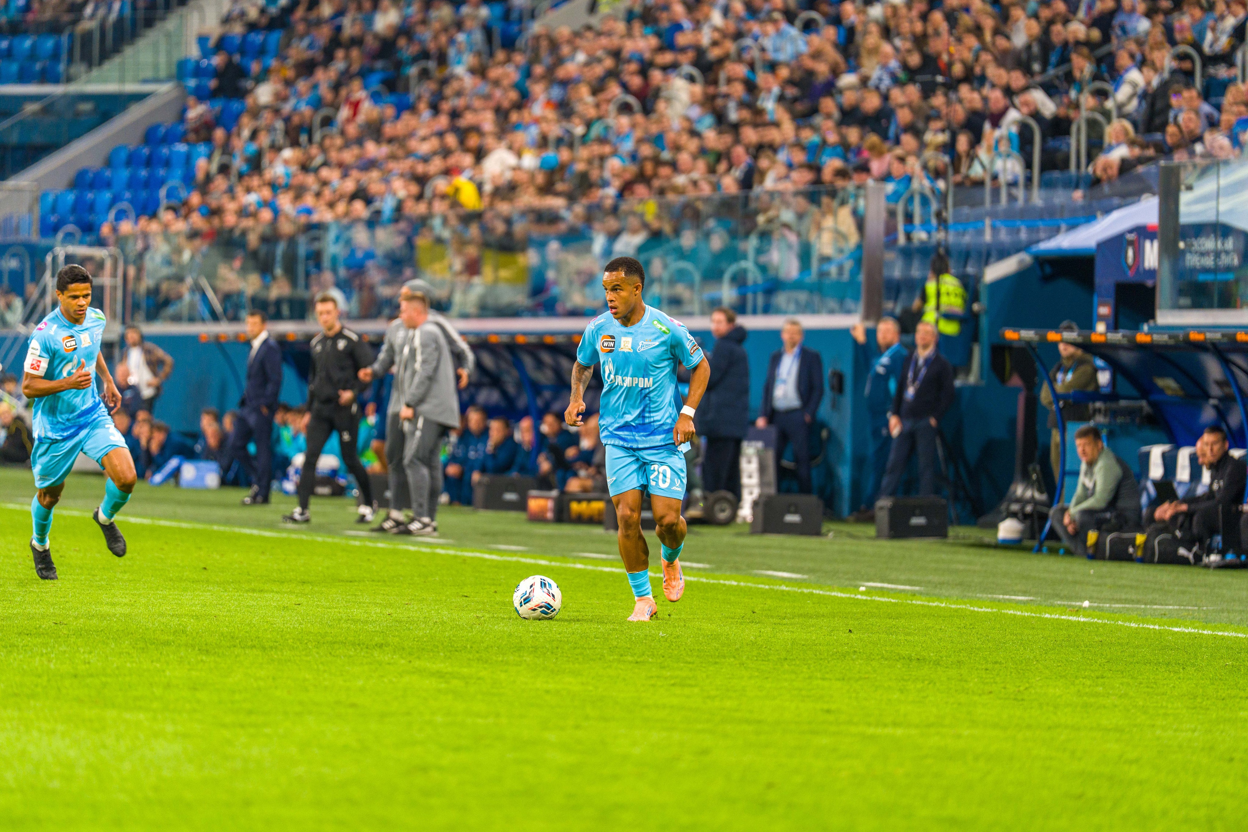 Zenit vs Baltika — RPL 2025/26 match gallery at Gazprom Arena | Anton Gauf. Sports Photographer in Saint Petersburg | Anton Hauff