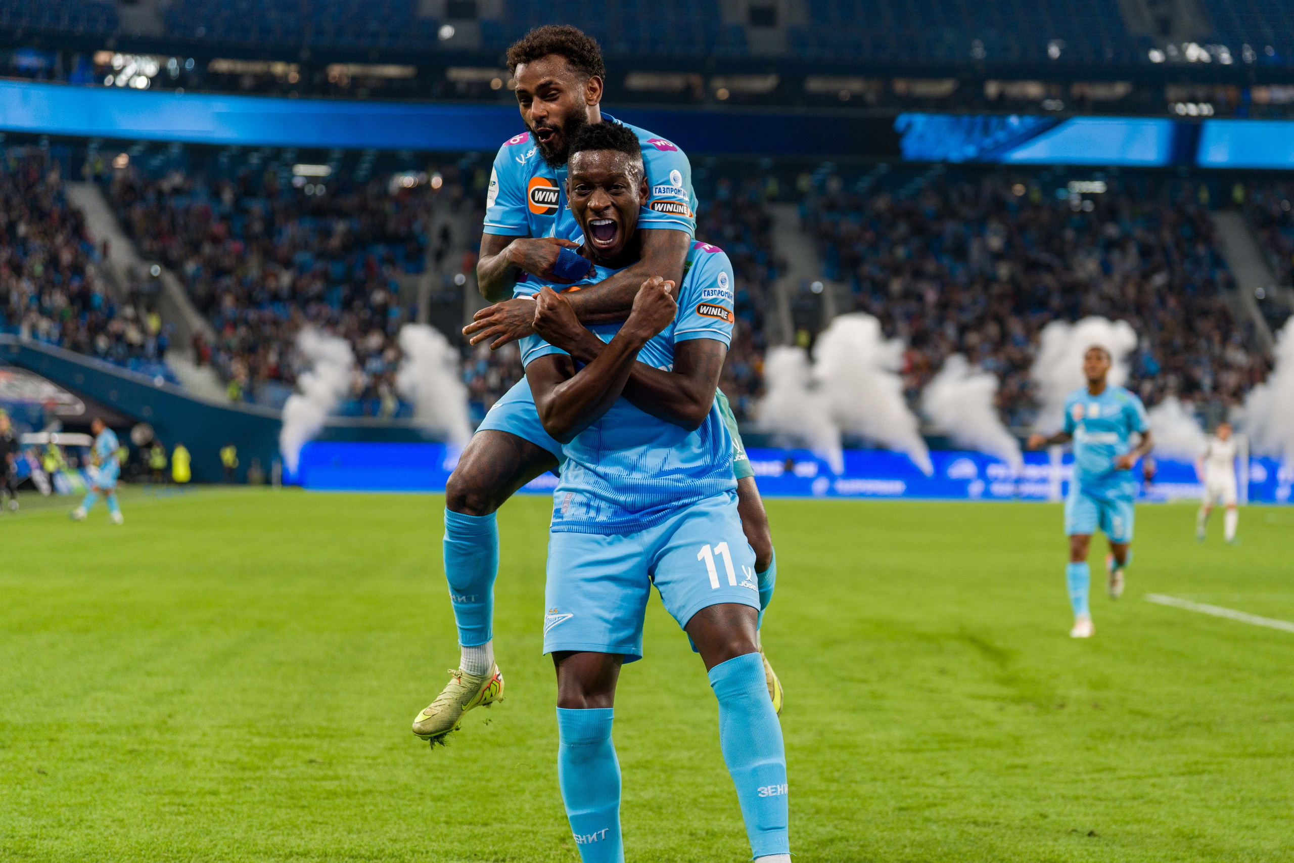 Zenit vs Baltika — RPL 2025/26 match gallery at Gazprom Arena | Anton Gauf. Sports Photographer in Saint Petersburg | Anton Hauff