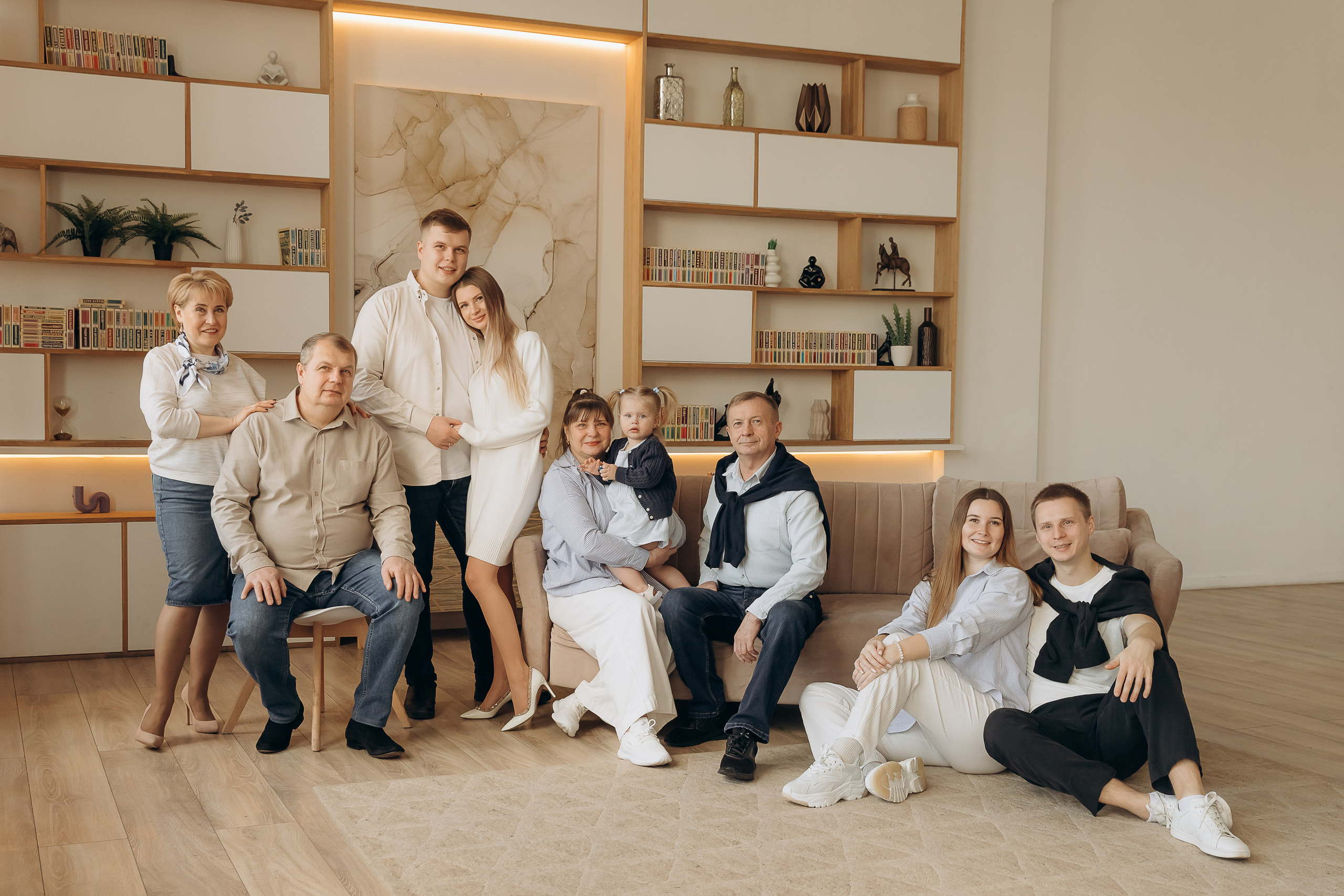 В интерьерной студии. Детский и семейный фотограф в Москве Светлана Поваляева