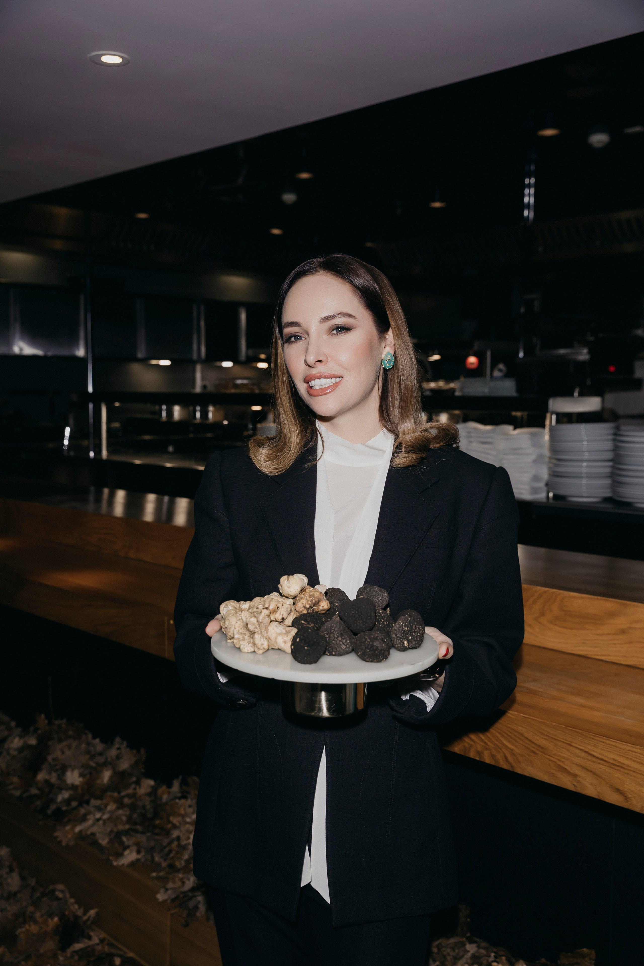 Ирина Зарькова на Трюфельном ужине в ресторане «Selfie»